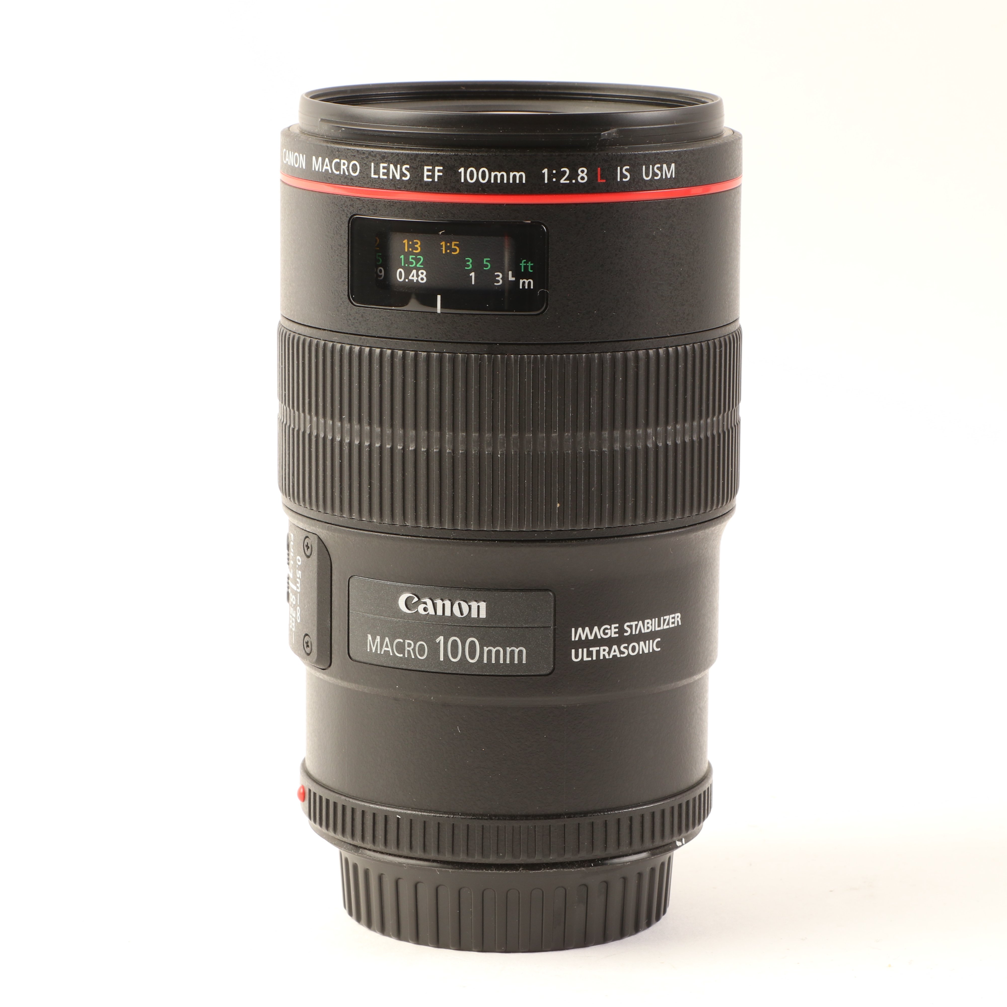 USED Canon EF 100mm f2.8L Macro IS USM Lens