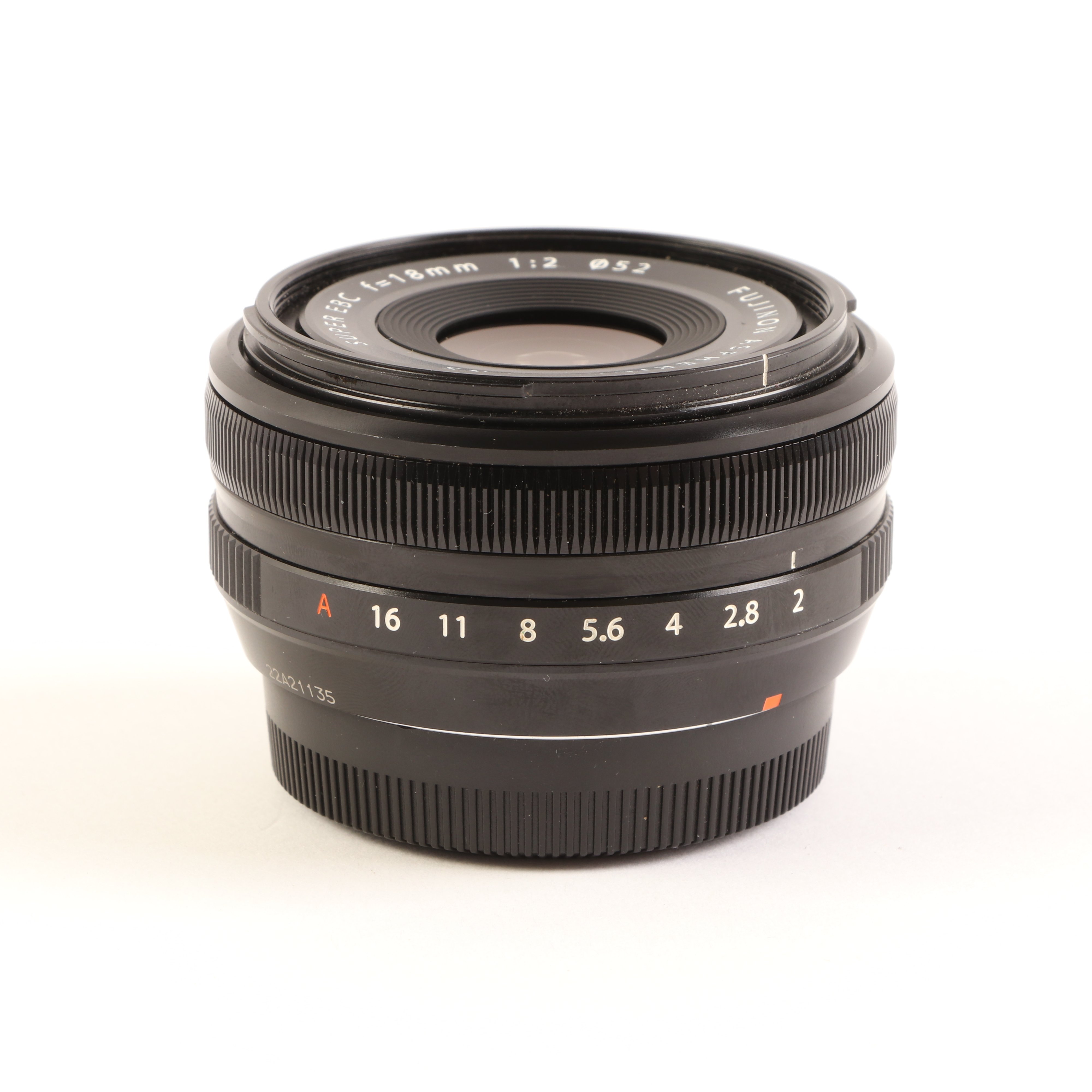 USED Fujifilm XF 18mm f2 R Lens