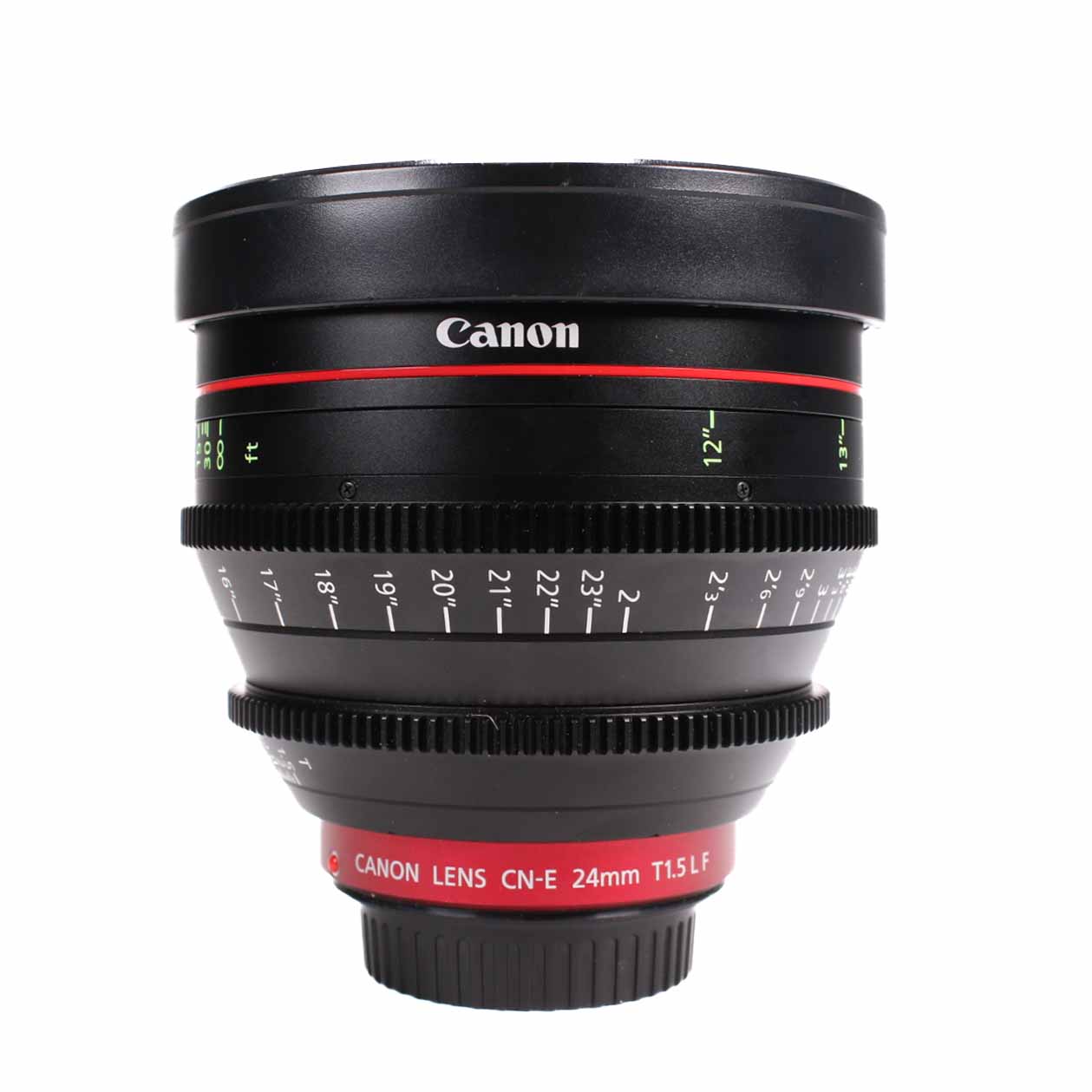 USED Canon CN-E 24mm T1.5 L F Cine Lens