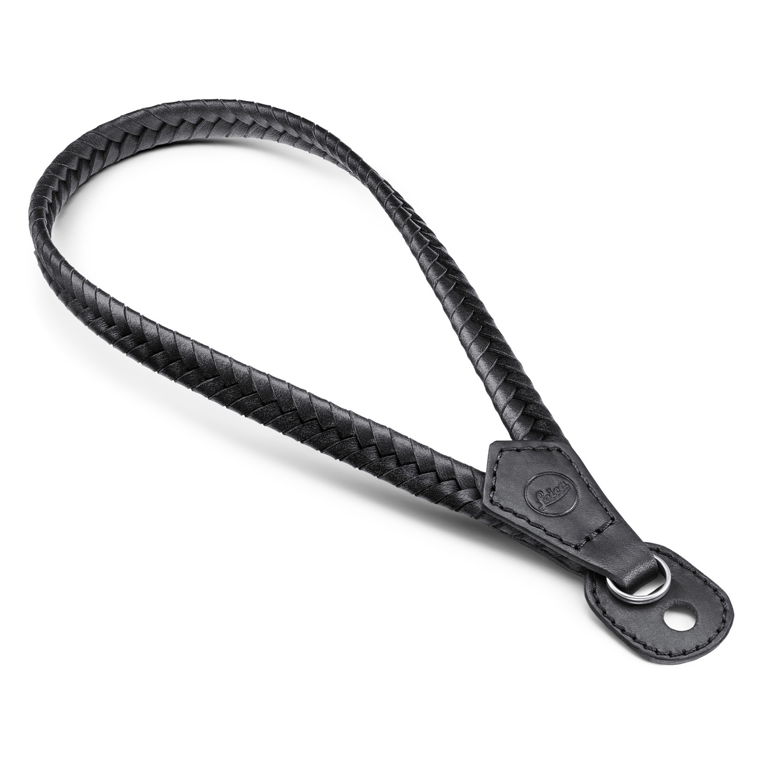Leica Wrist Strap Braided Leather - Black
