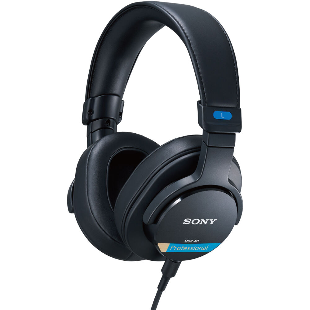 Sony - MDR-M1 - Reference Monitor Headphones - Closed-Back - Professional Studio