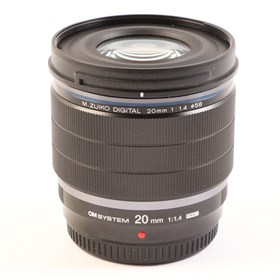 USED OM SYSTEM M.Zuiko Digital ED 20mm f1.4 PRO Lens