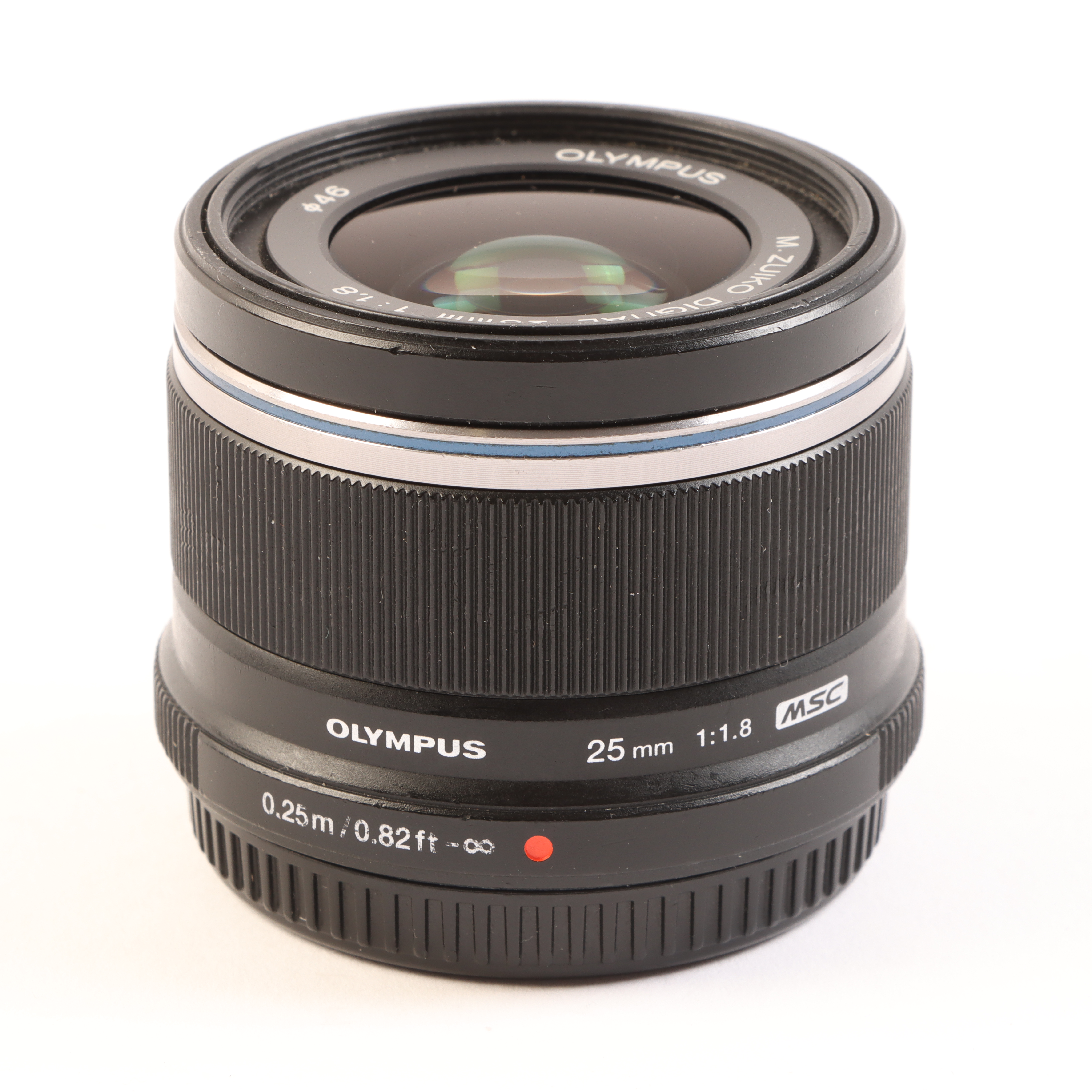 USED Olympus M.Zuiko Digital 25mm f1.8 Lens - Black