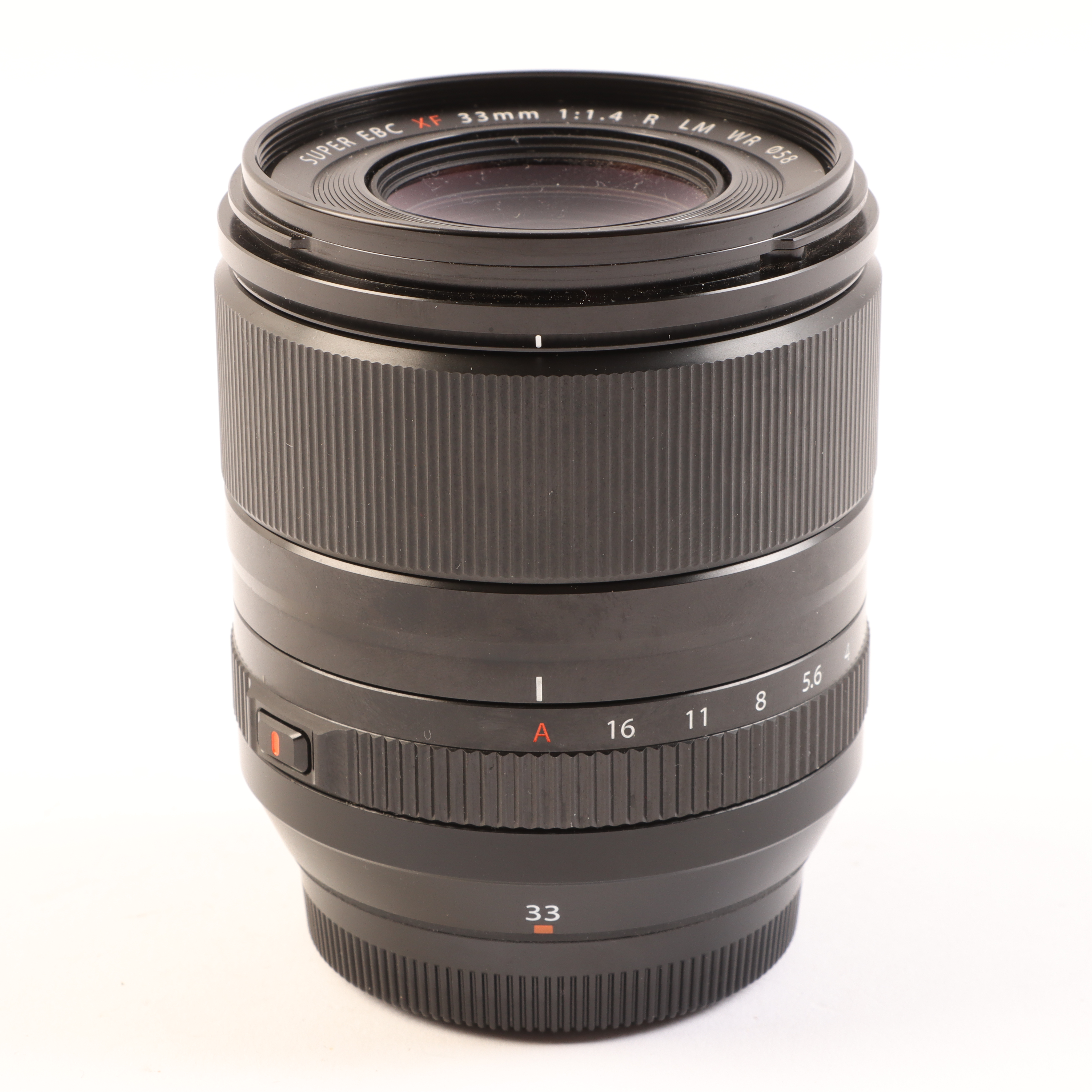 USED Fujifilm XF 33mm f1.4 R LM WR Lens