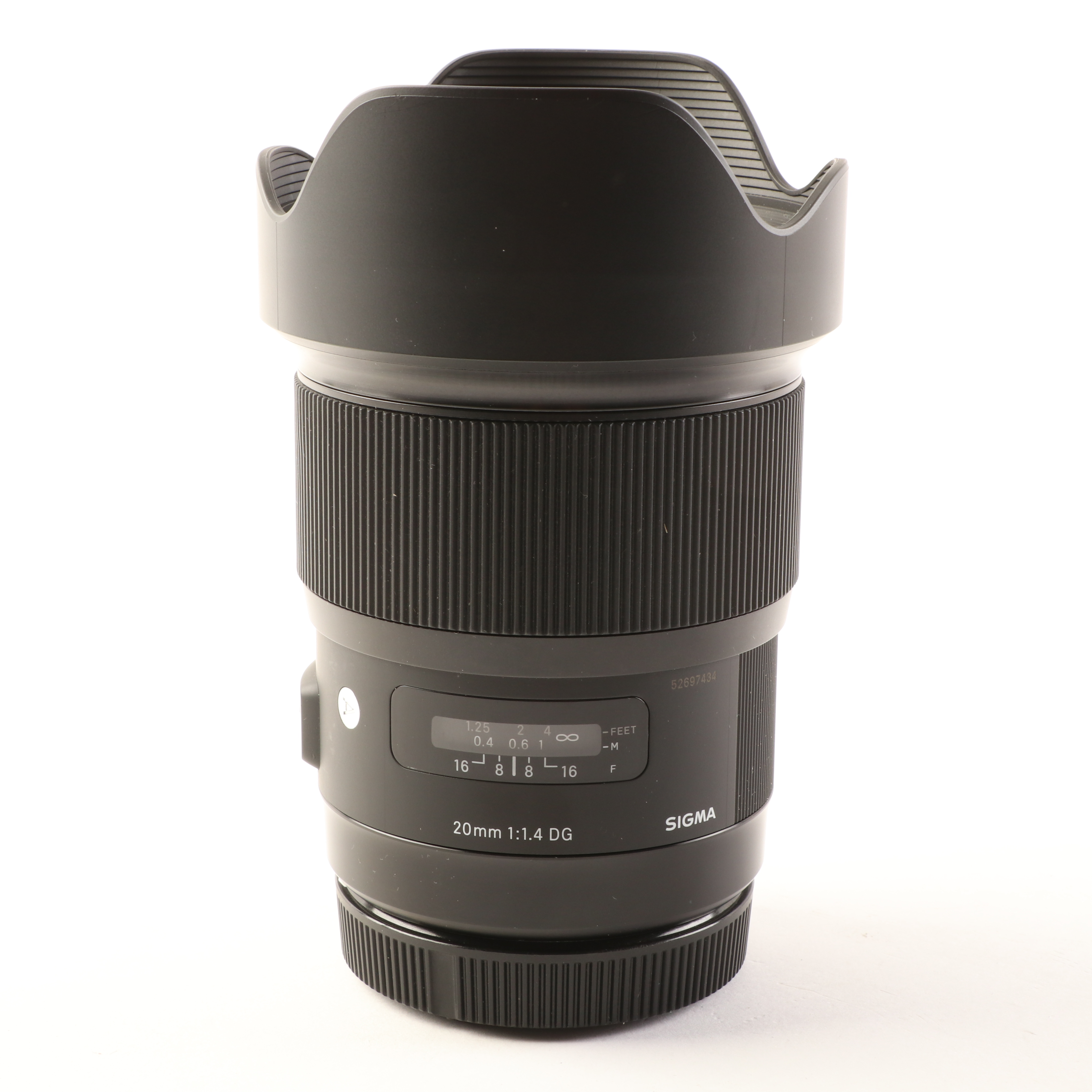 USED Sigma 20mm f1.4 DG HSM Art Lens for Canon EF