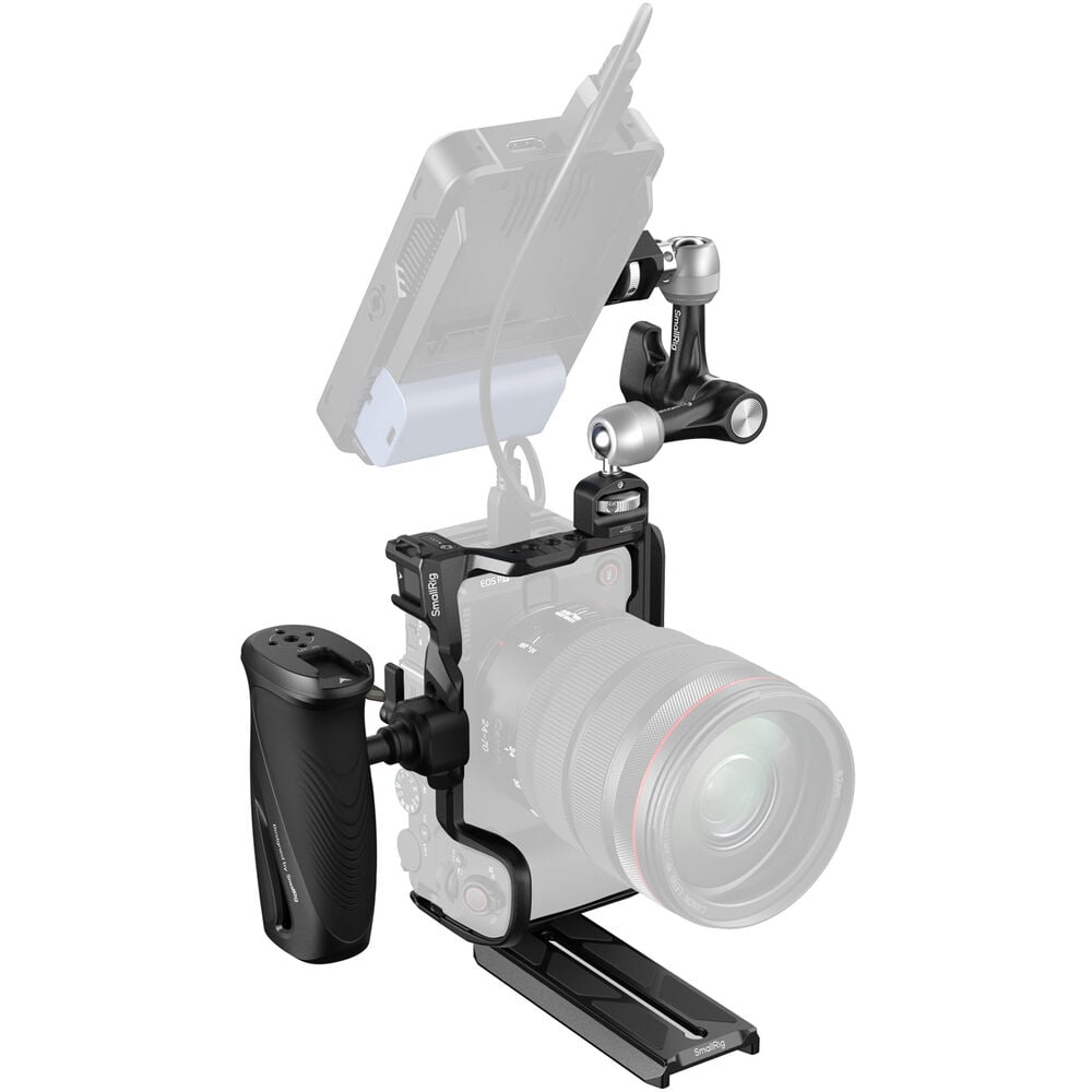 SmallRig - HawkLock Quick Release Vertical Shooting Cage Kit - Canon EOS R6 V - 6382