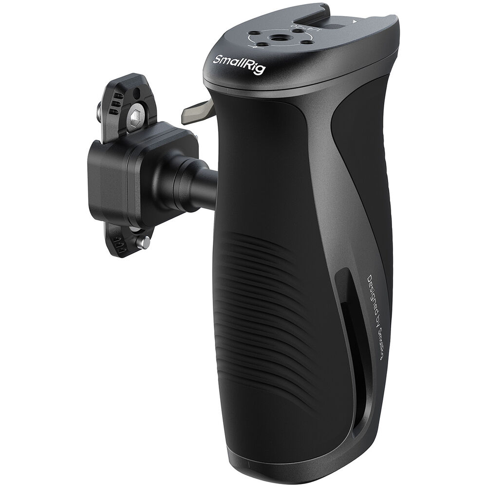 Smallrig Rotating Side Handle With Hawklock H21 Quick Release Nato Clamp 6405