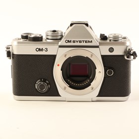 USED OM SYSTEM OM-3 Digital Camera Body - Silver