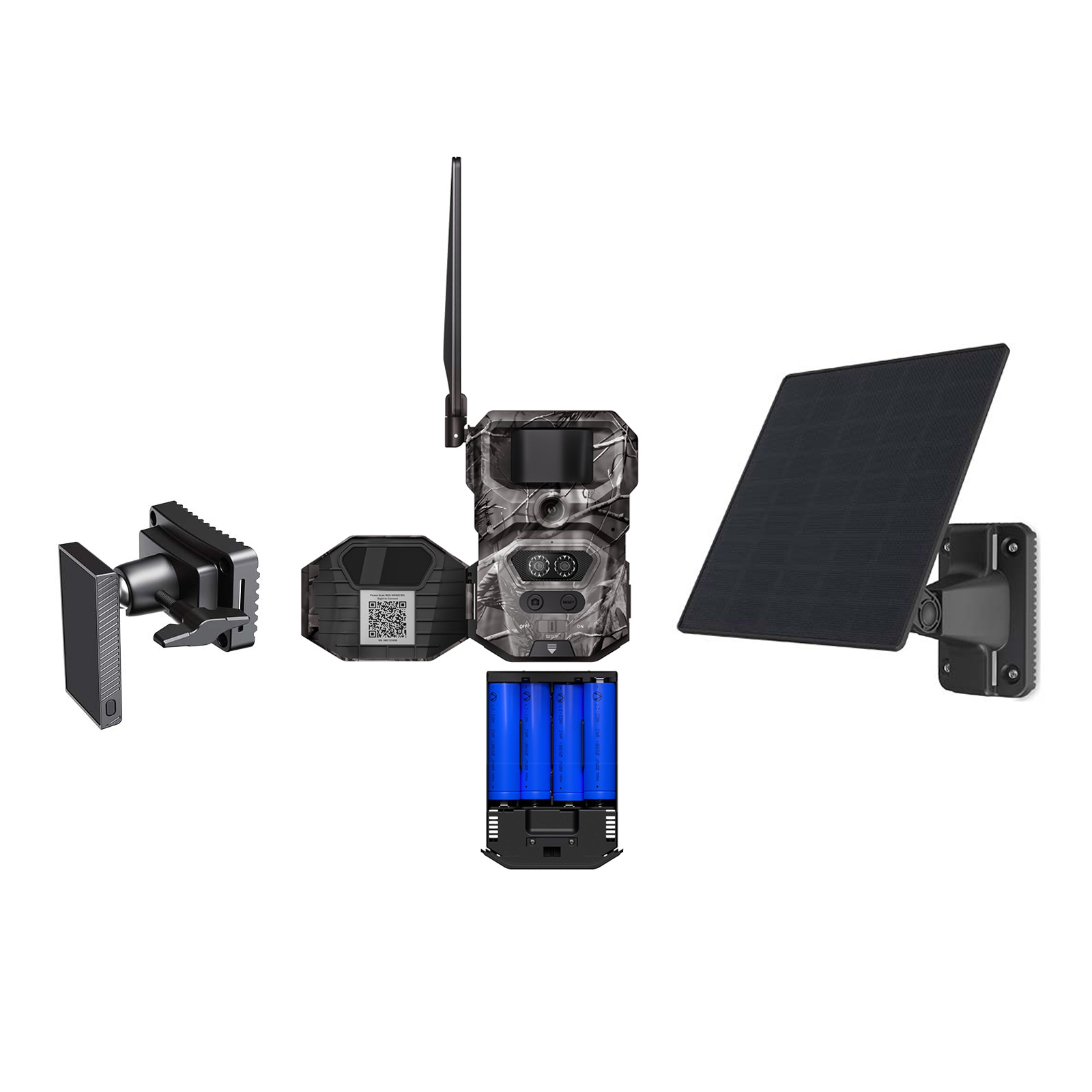 HIKMICRO T16 Trail Camera with 18650 Battery Pack Bundle