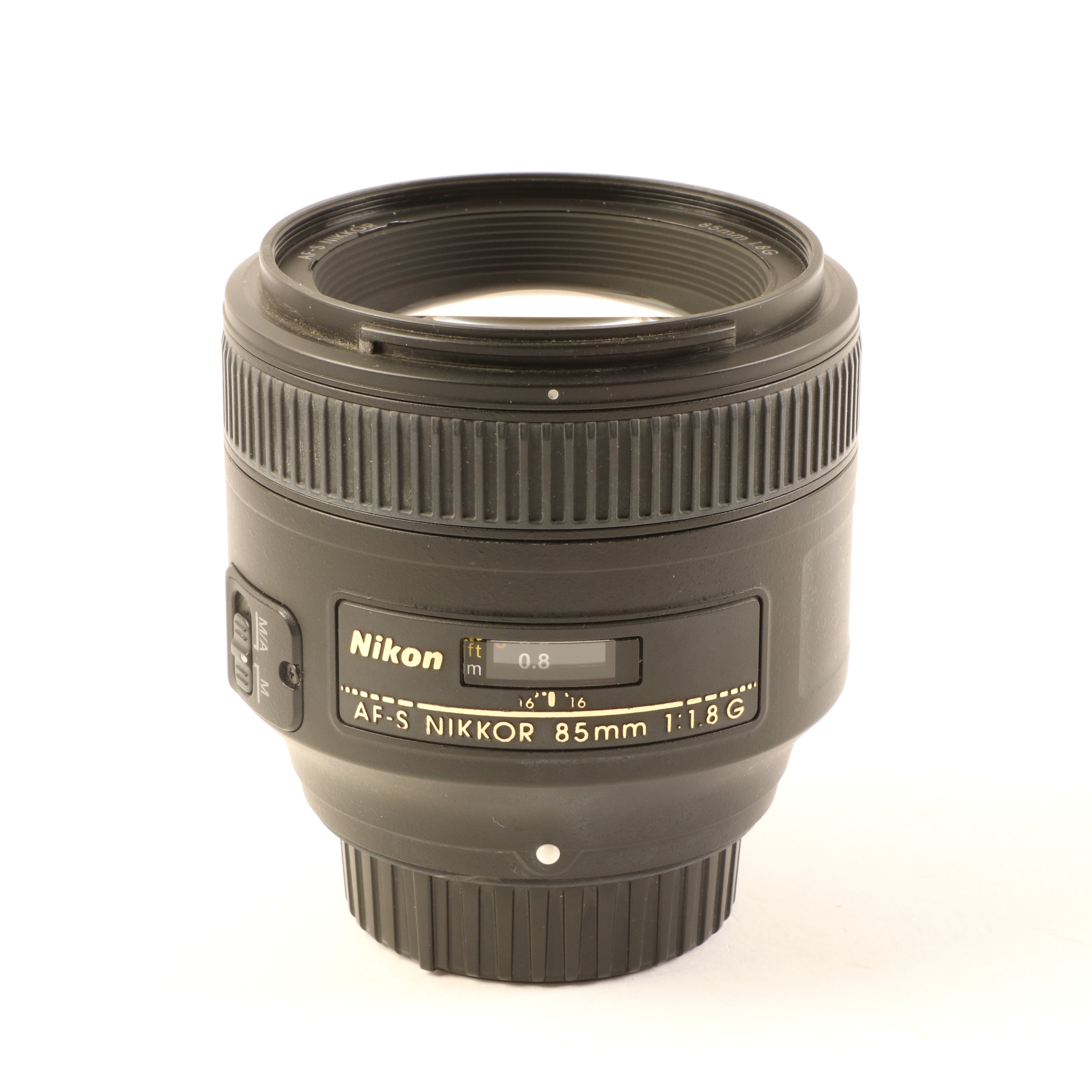 USED Nikon 85mm f1.8 G AF-S Lens