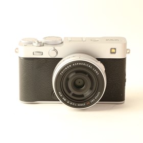 USED Fujifilm X-E5 Digital Camera with 23mm f2.8 WR Pancake Lens - Silver