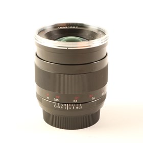 USED Zeiss 25mm f2 T* Distagon ZE Lens - Canon Fit