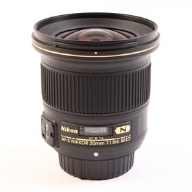 USED Nikon 20mm f1.8G AF-S NIKKOR ED Lens