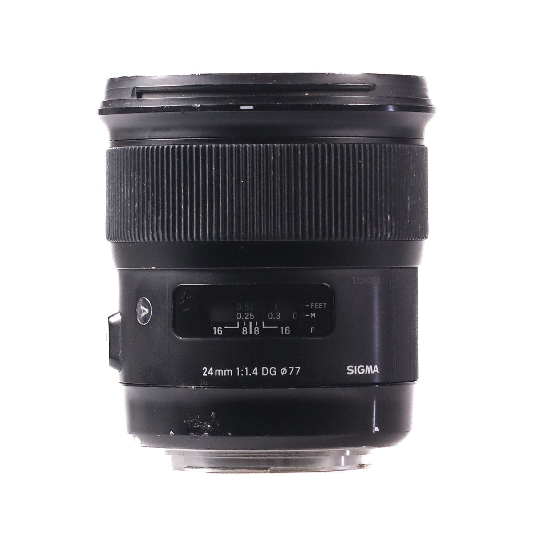USED Sigma 24mm f1.4 DG HSM Art Lens for Canon EF
