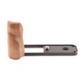 USED SmallRig L-Shaped Mount Plate with Wooden Handle for Fujifilm X half (Black) 5224