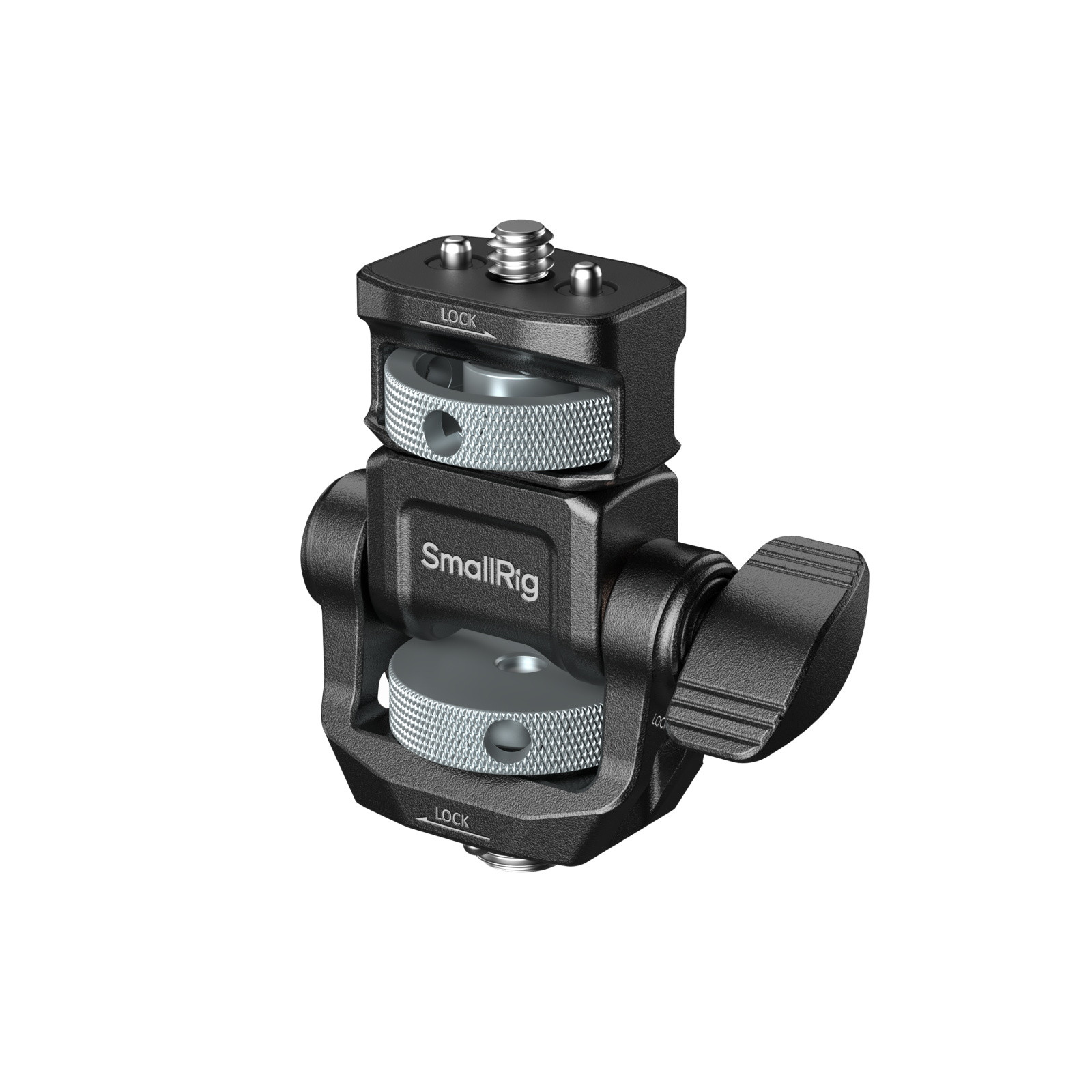 Monitor Support for Horizontal & Vertical Shooting with ARRI 3/8"-16 Locating Screw