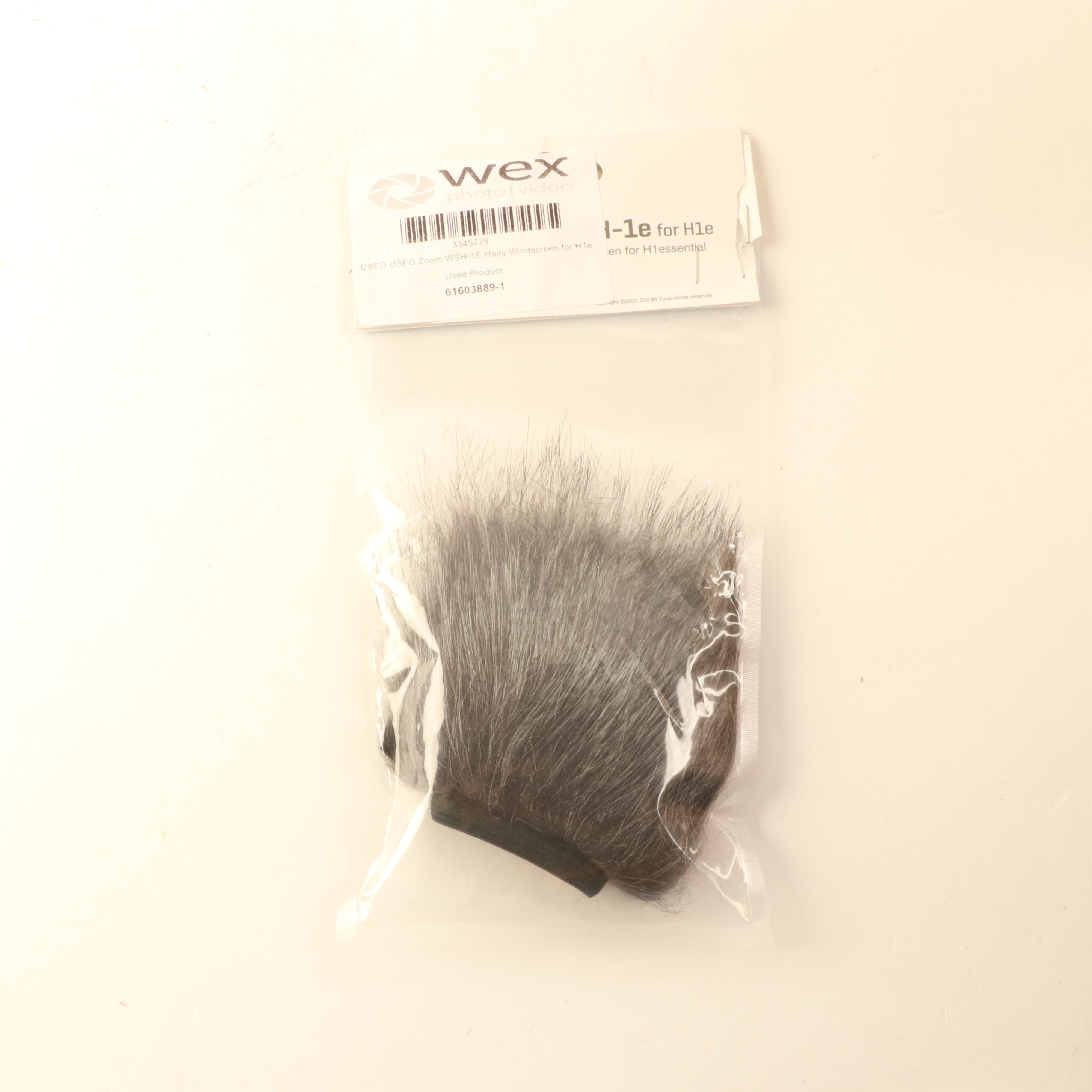 USED Zoom WSH-1E Hairy Windscreen for H1e