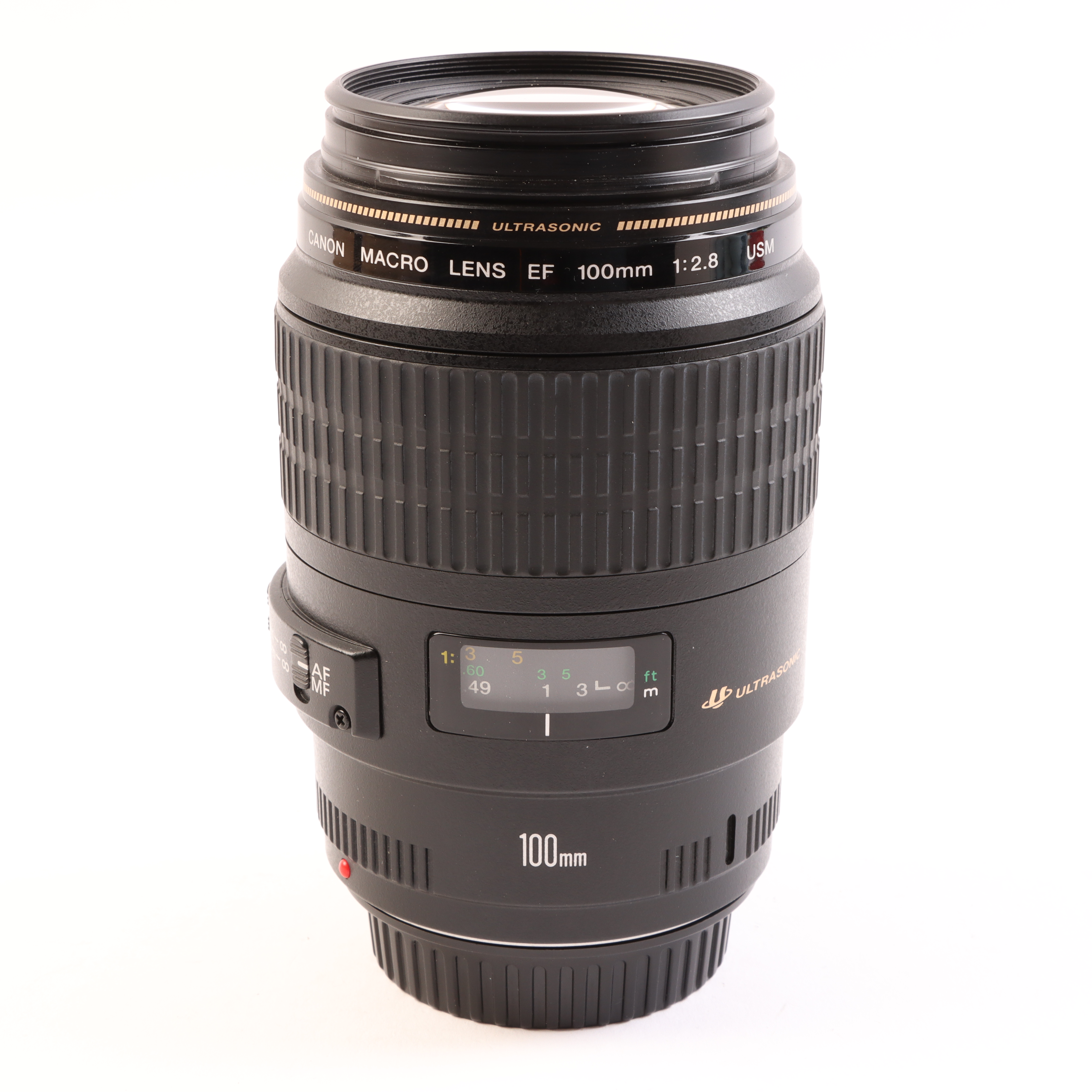USED Canon EF 100mm f2.8 USM Macro Lens