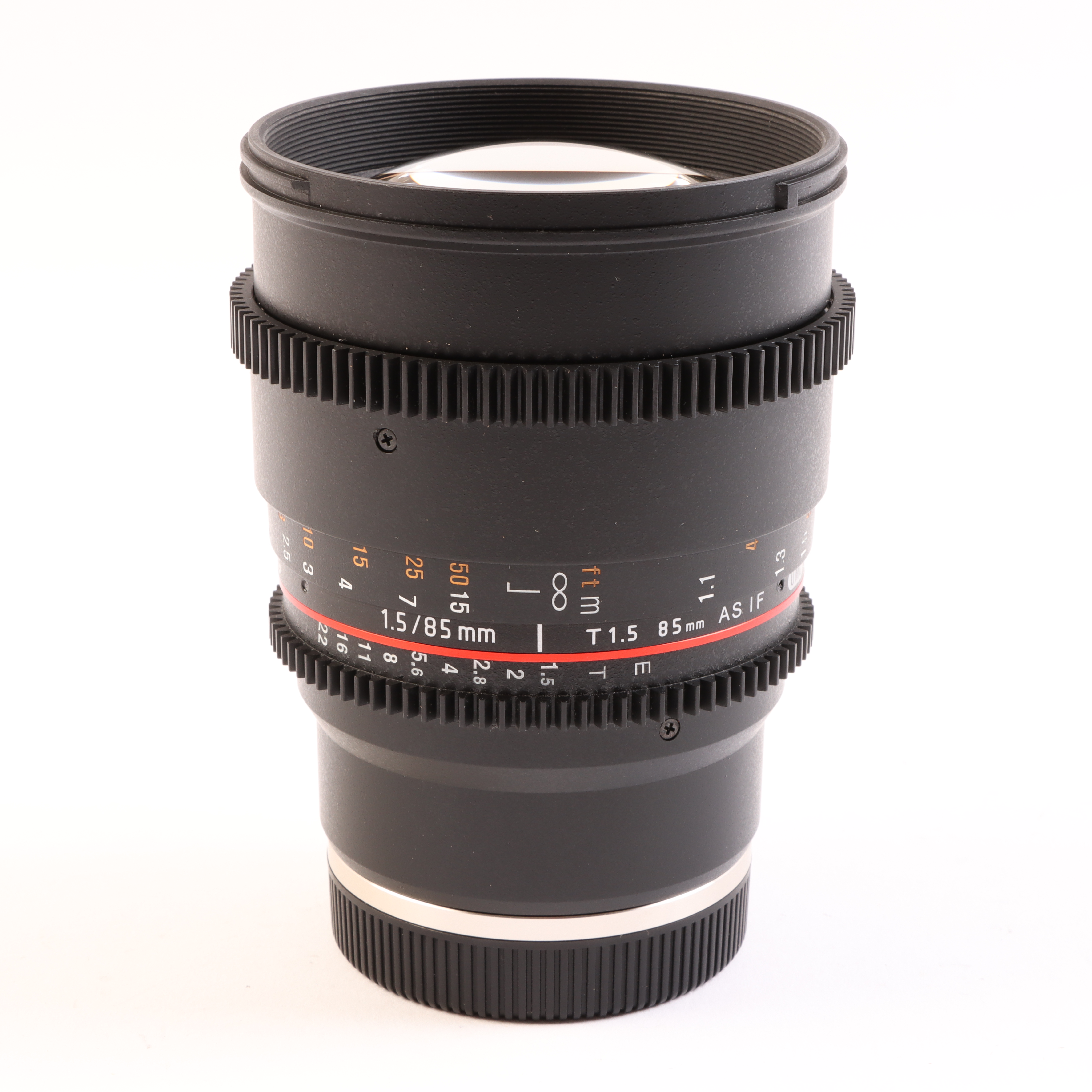 USED Samyang 85mm T1.5 AS IF UMC II Video Lens - Sony FE Mount