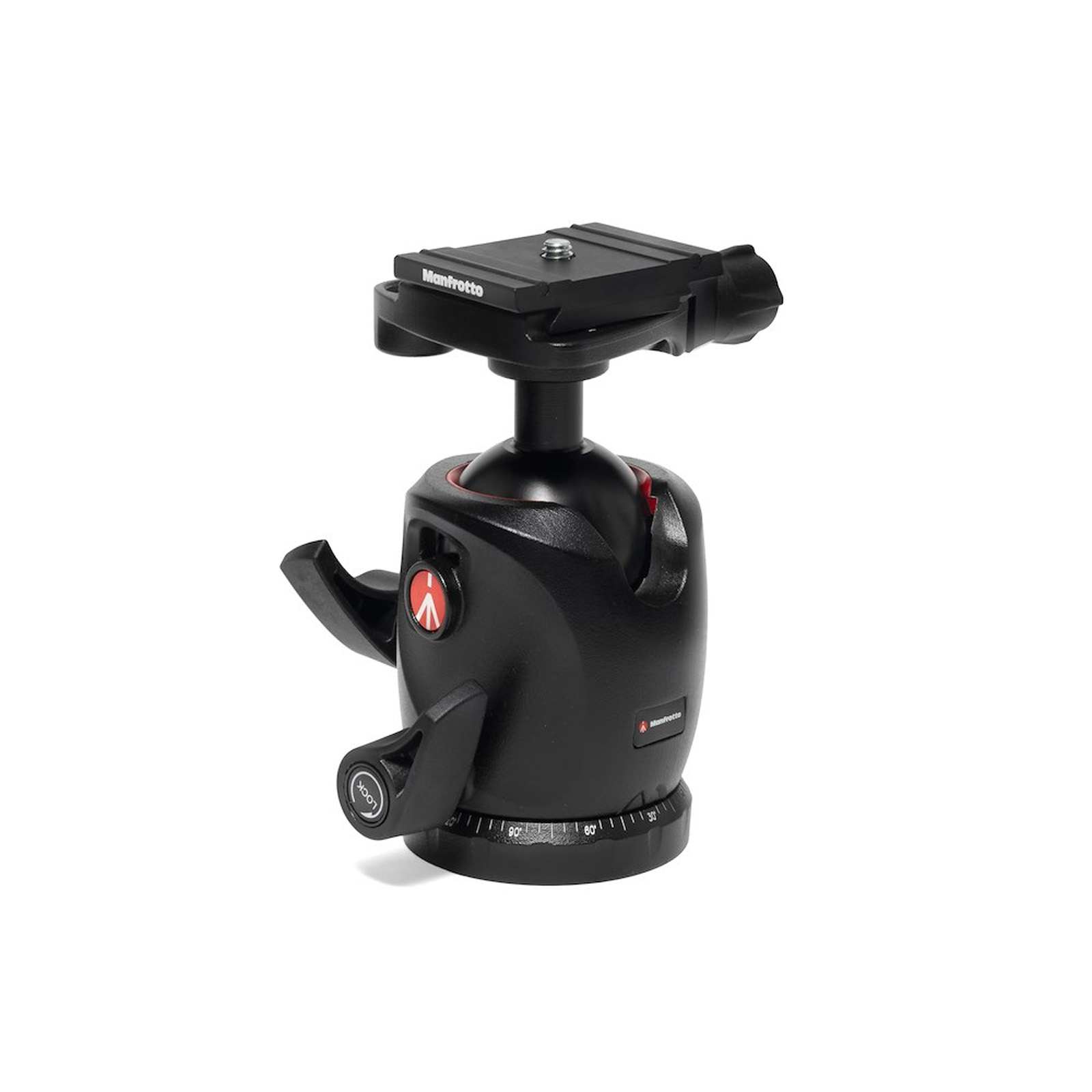 Manfrotto XPRO Ball Head with Arca-Swiss Compatible Quick Release for Photography, 15kg Load Capacity, Magnesium Construction, Model MHXPRO-Q6TX