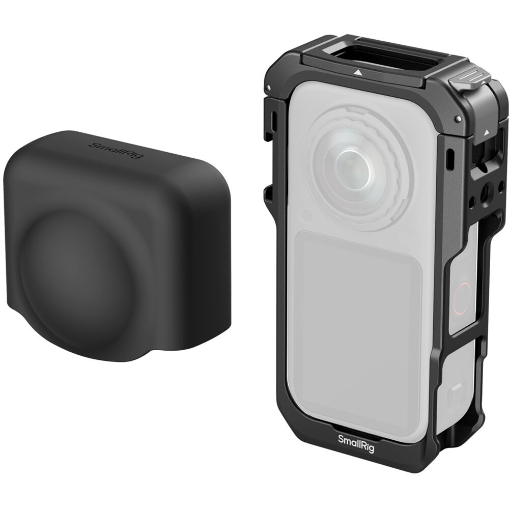 Multifunctional Protective Cage with Silicone Cover for Insta360 X6