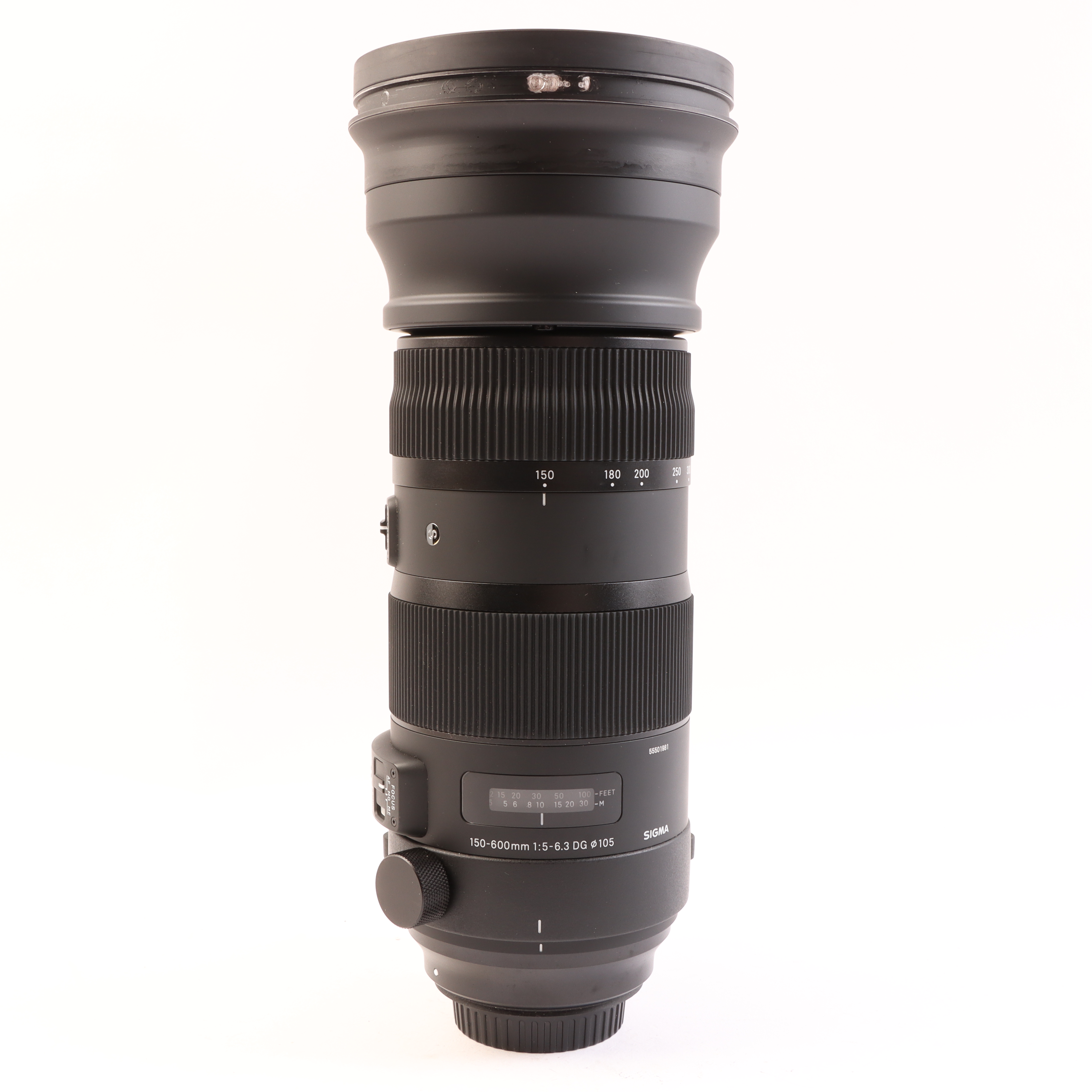 USED Sigma 150-600mm f5-6.3 SPORT DG OS HSM Lens for Canon EF