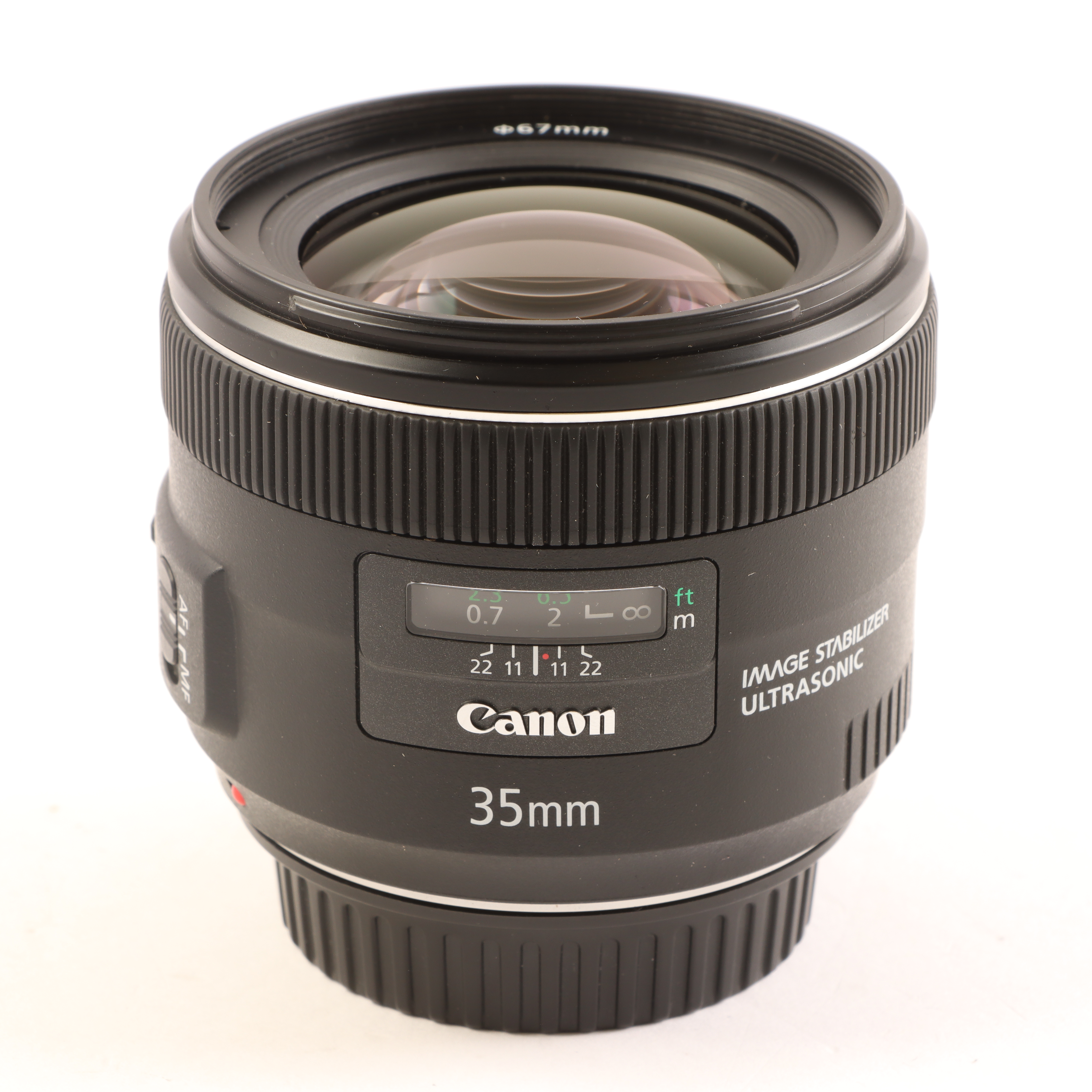 USED Canon EF 35mm f2 IS USM Lens