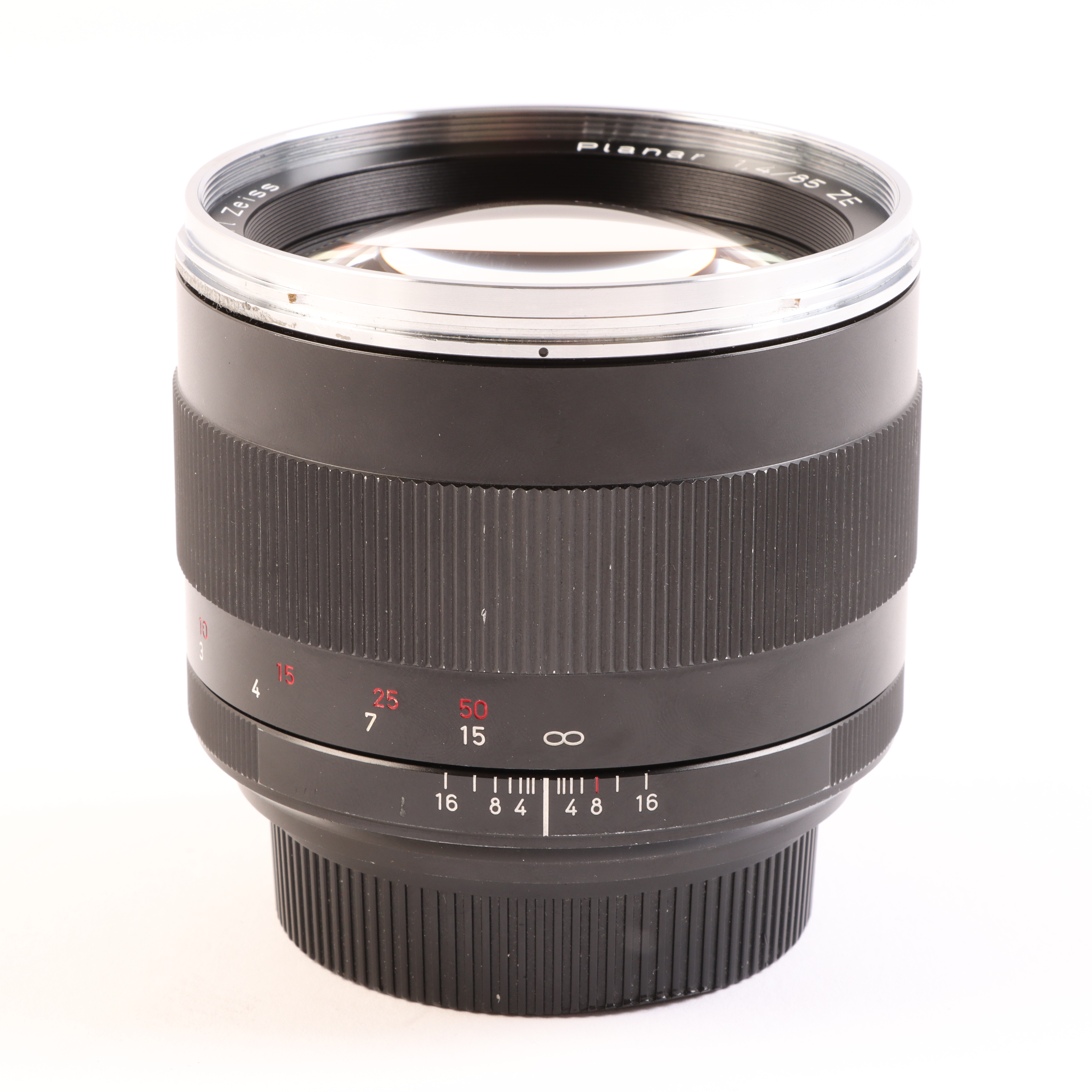 USED Zeiss 85mm f1.4 T* Planar ZE Lens - Canon EF Mount