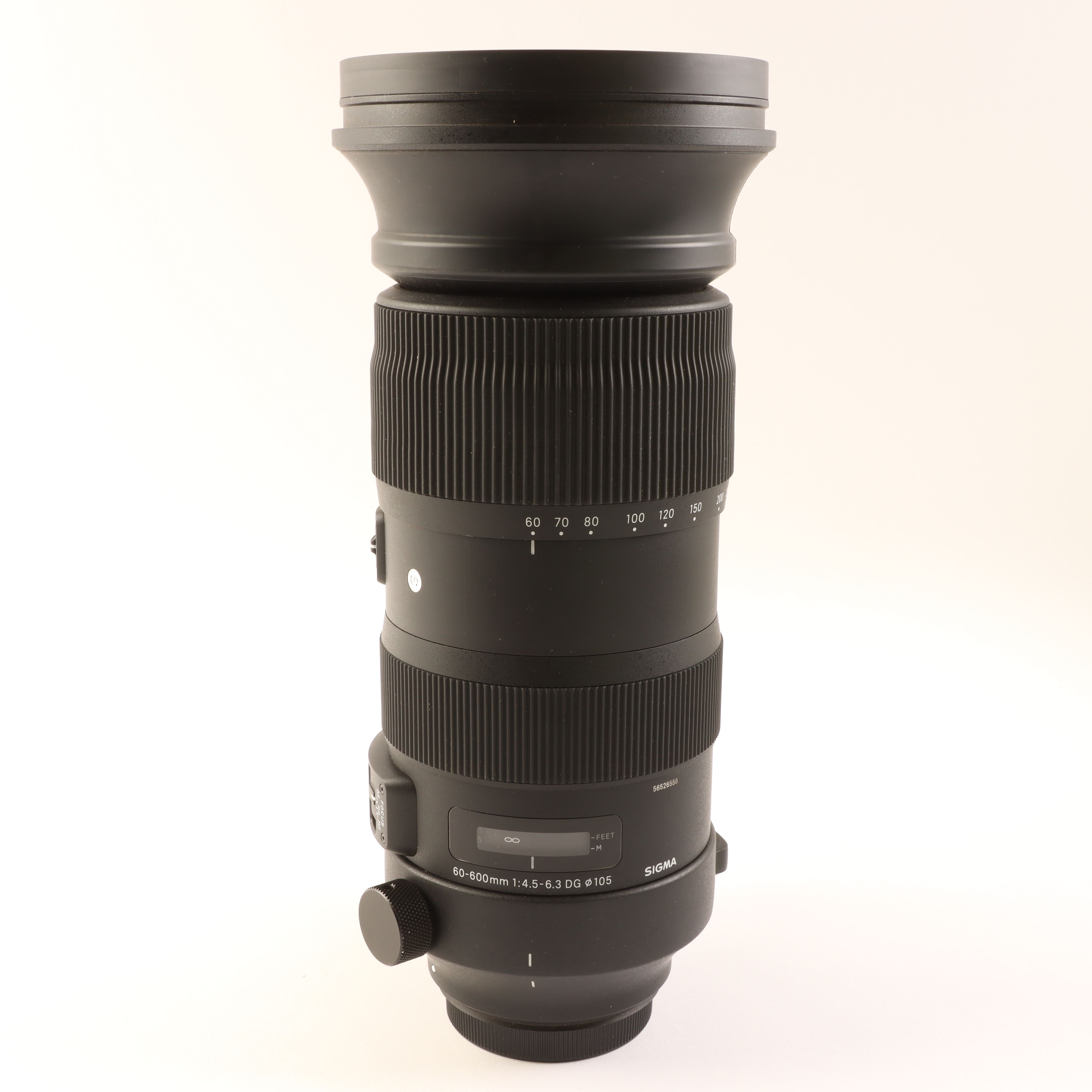 USED Sigma 60-600mm f4.5-6.3 DG OS HSM Sport Lens for Canon EF