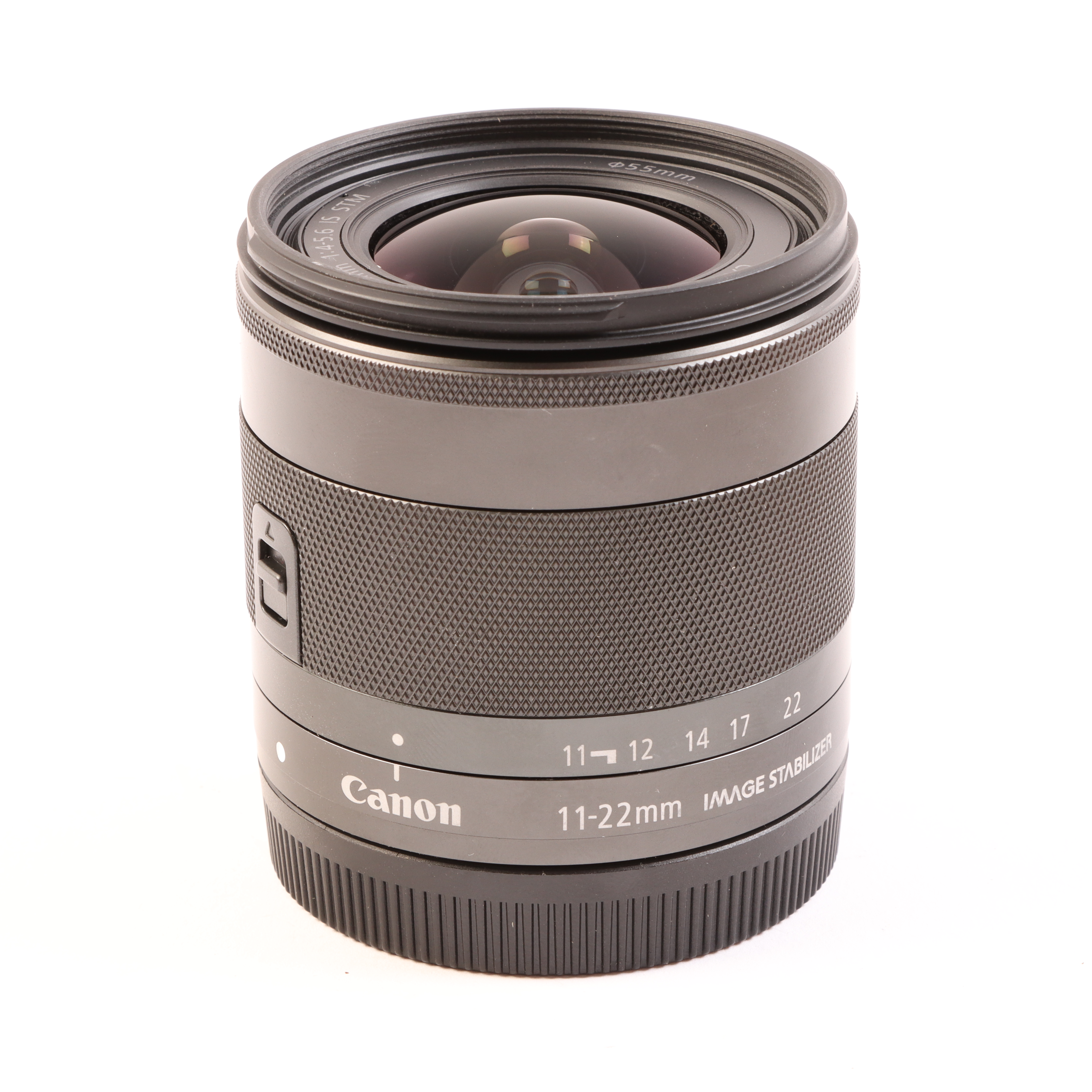 USED Canon EF-M 11-22mm f4-5.6 IS STM M-Mount Lens