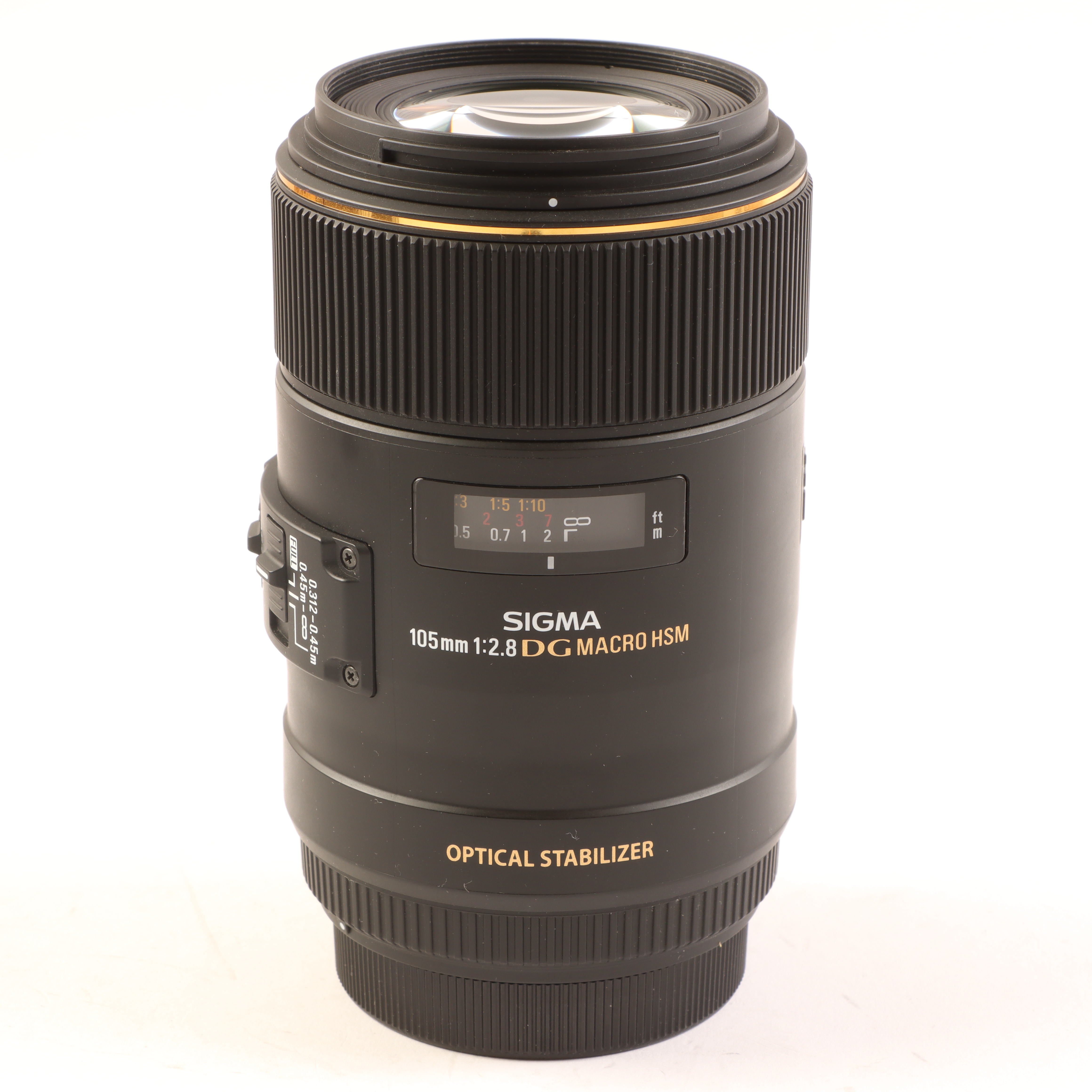 USED Sigma 105mm f2.8 Macro EX DG OS HSM for Canon EF
