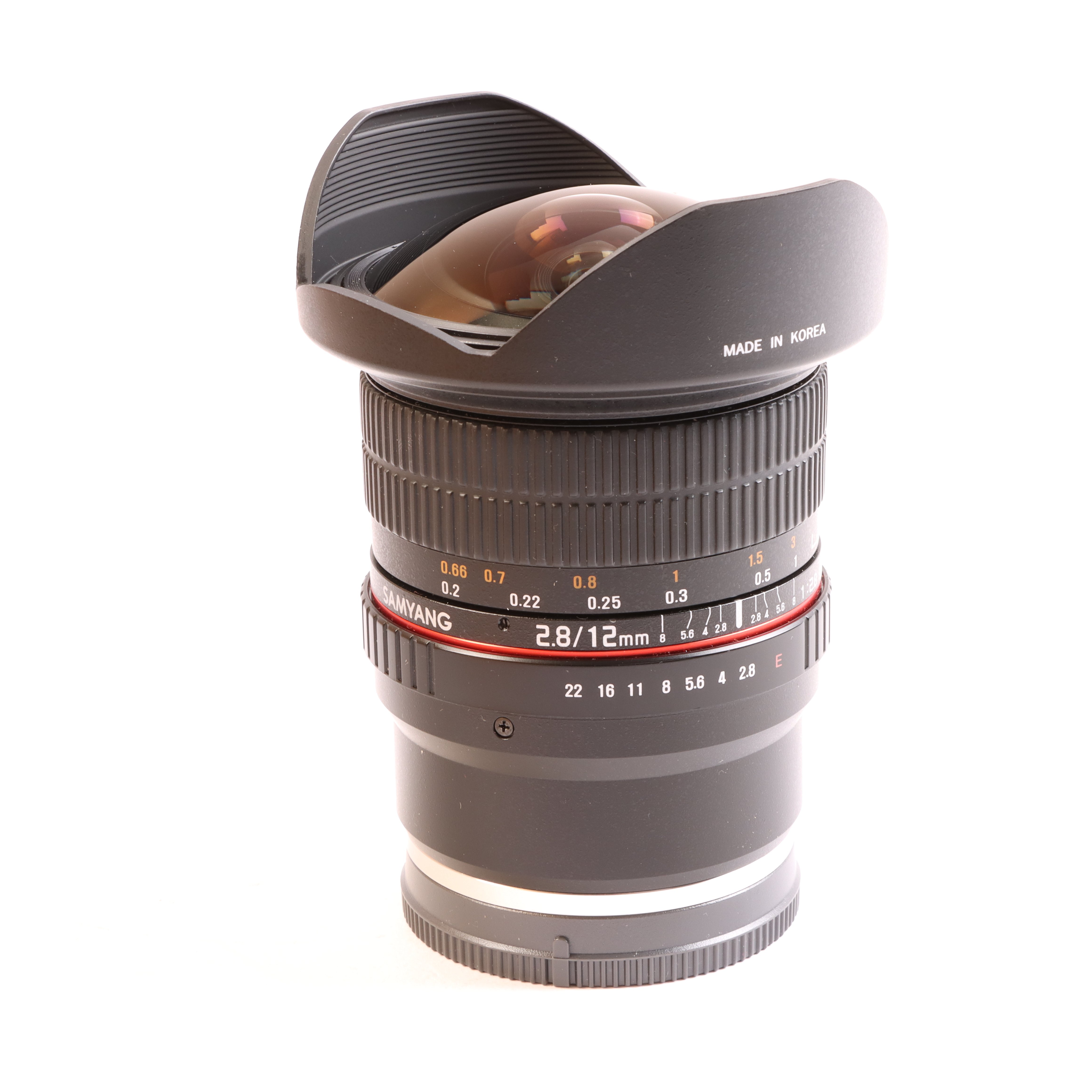 USED Samyang 12mm f2.8 ED AS NCS Fisheye Lens - Sony FE Mount