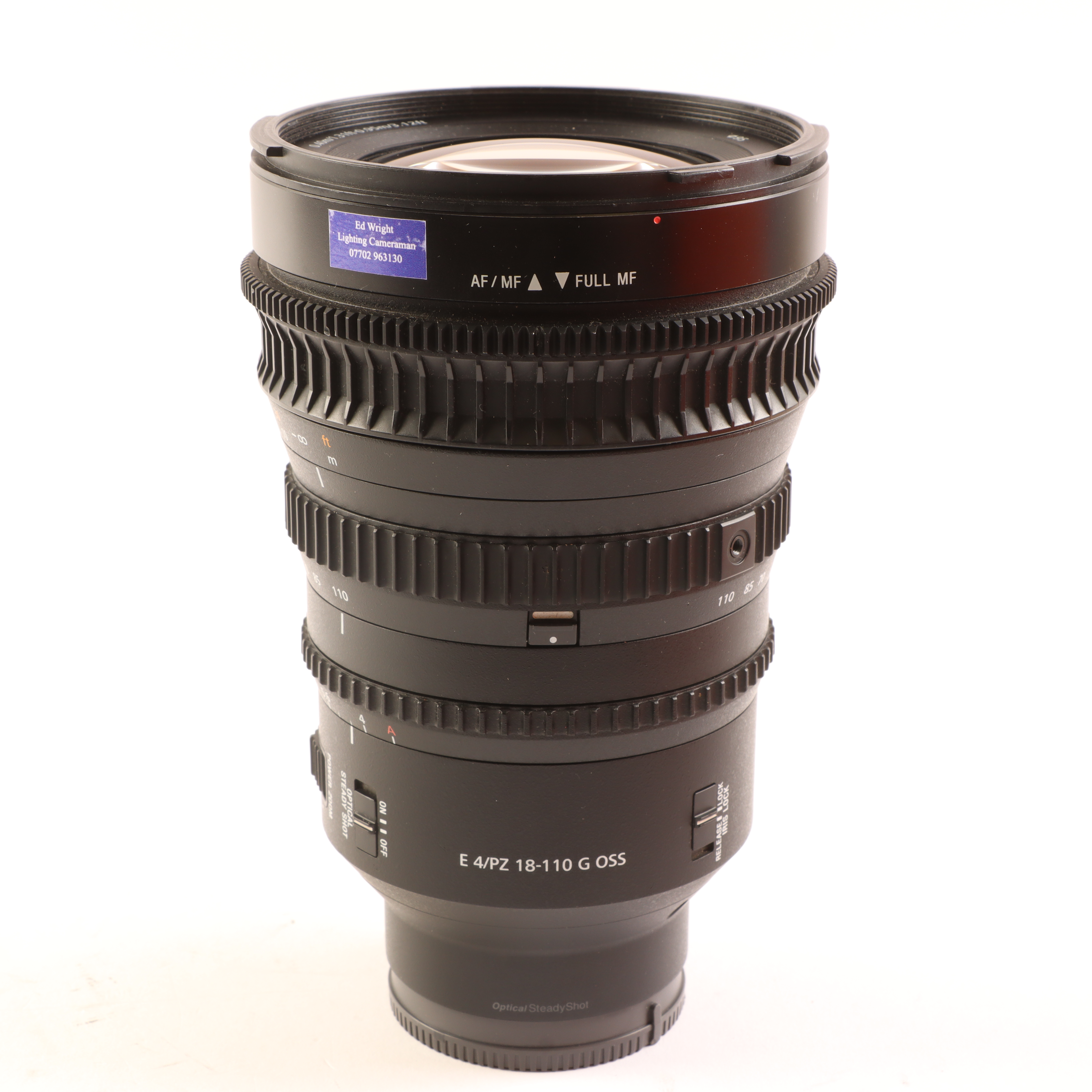 USED Sony E 18-110mm F4 G OSS Lens