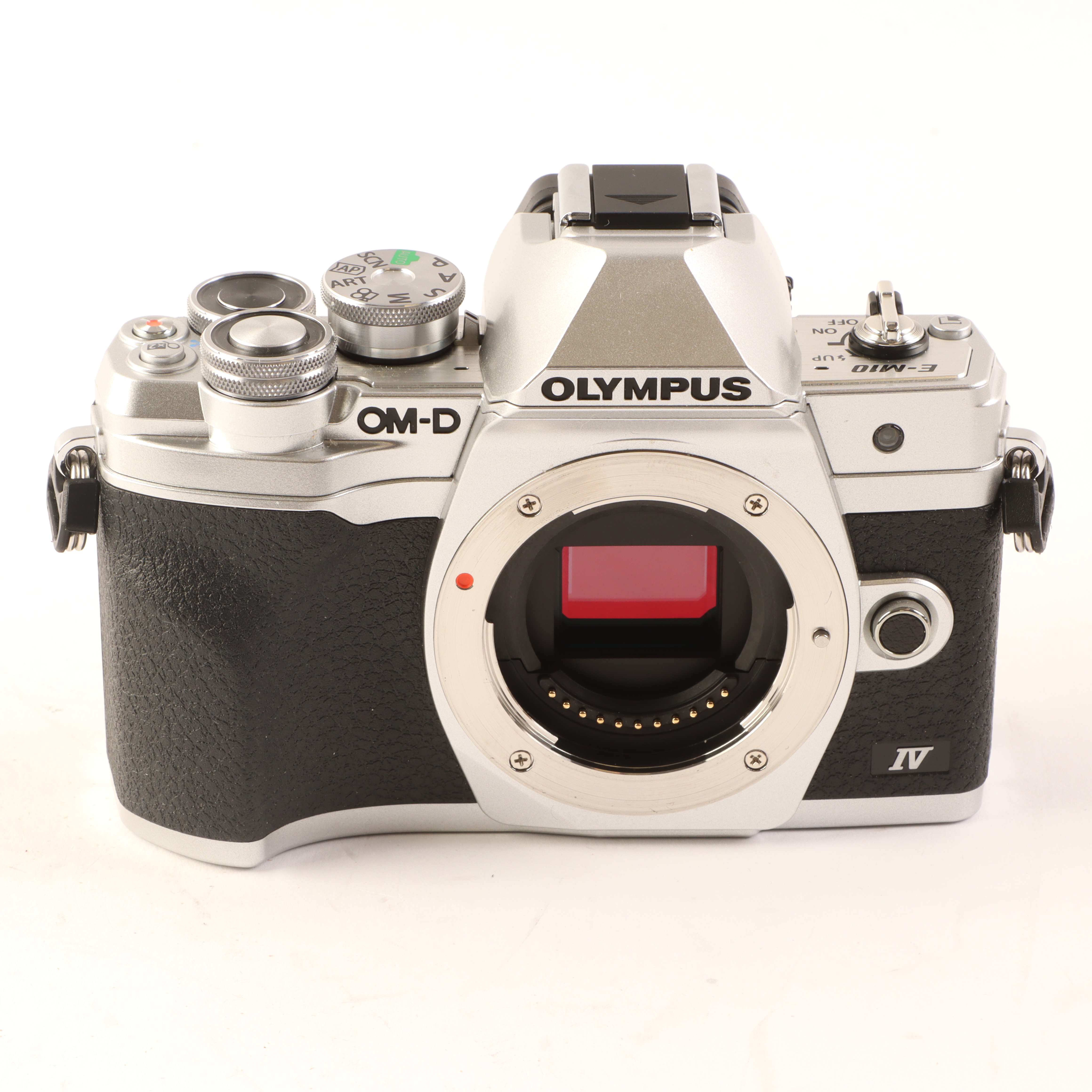 USED Olympus OM-D E-M10 Mark IV Digital Camera Body - Silver