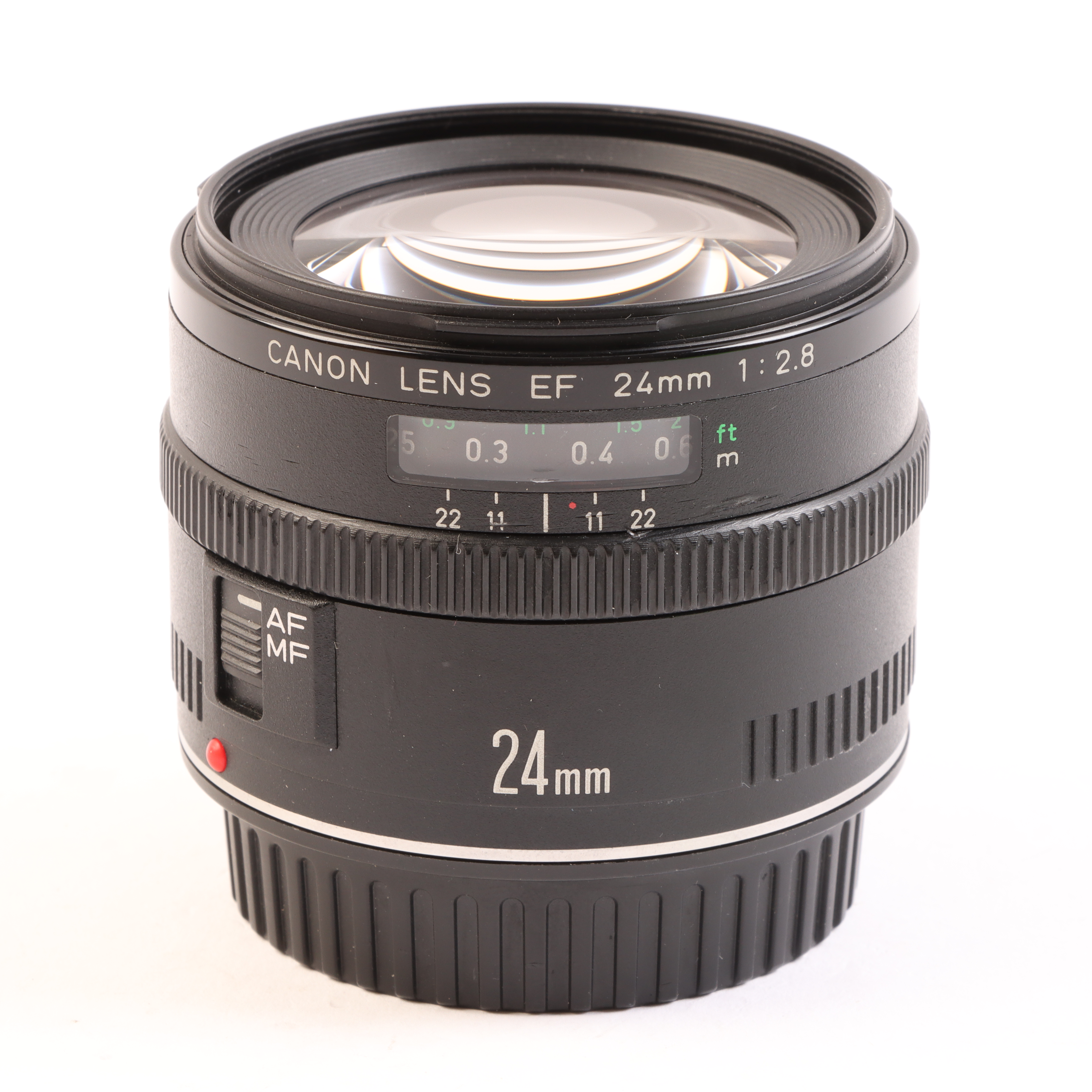 USED Canon EF 24mm f2.8 Lens