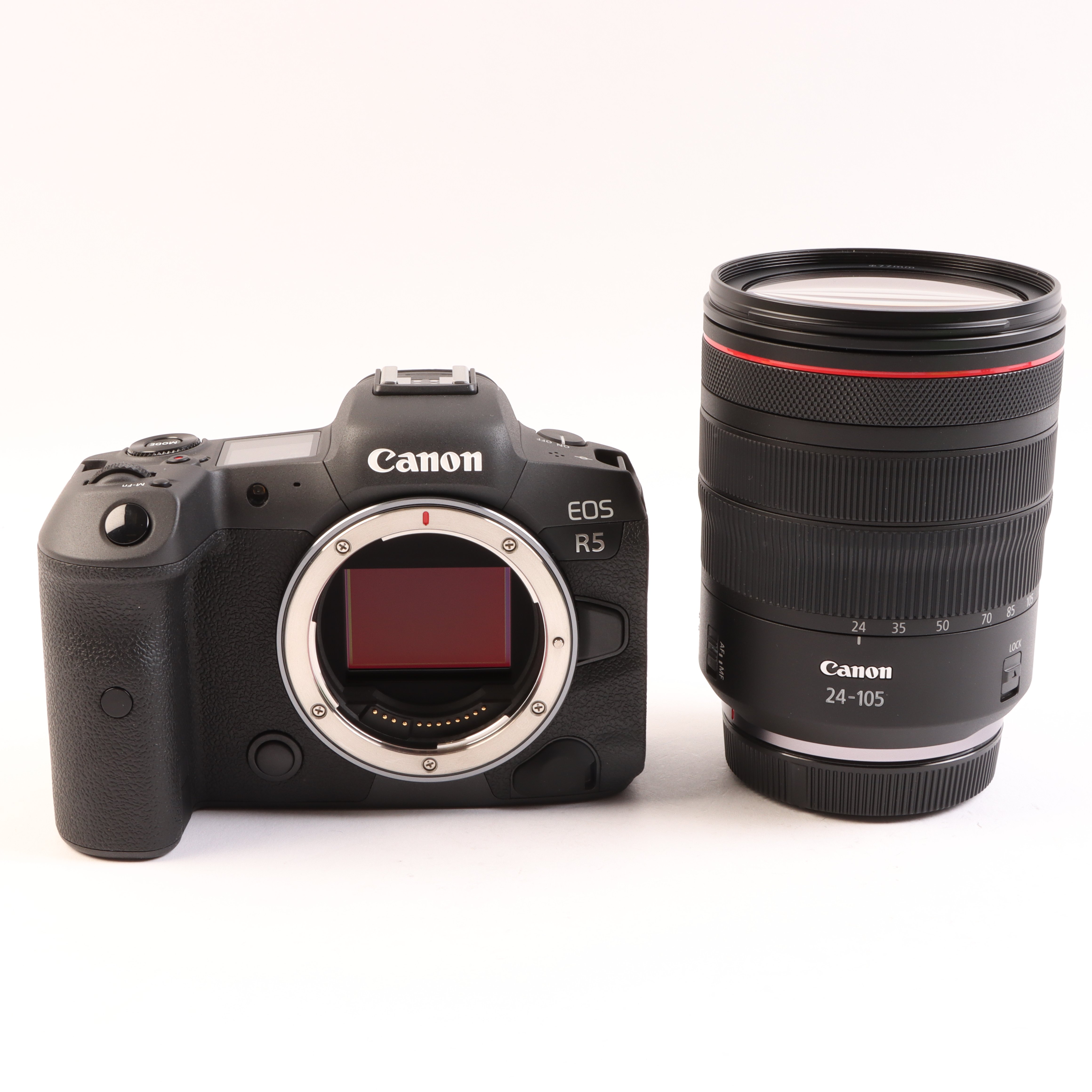 Used Canon EOS R5 Digital Camera with 24-105mm f4 L Lens
