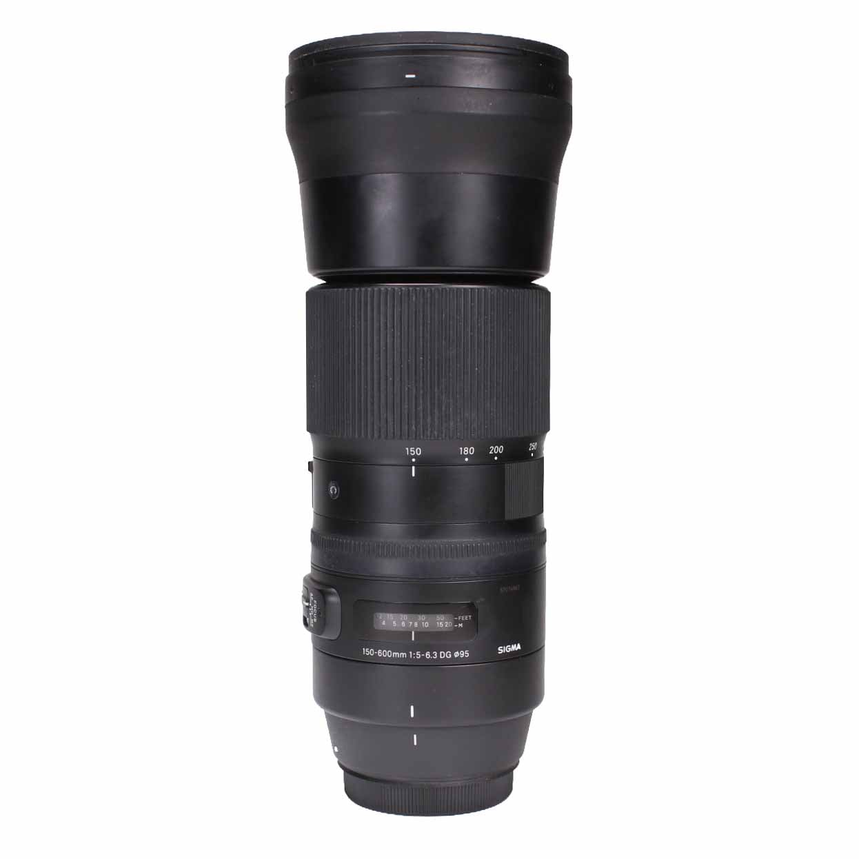 USED Sigma 150-600mm f5-6.3 Contemporary DG OS HSM Lens for Canon EF