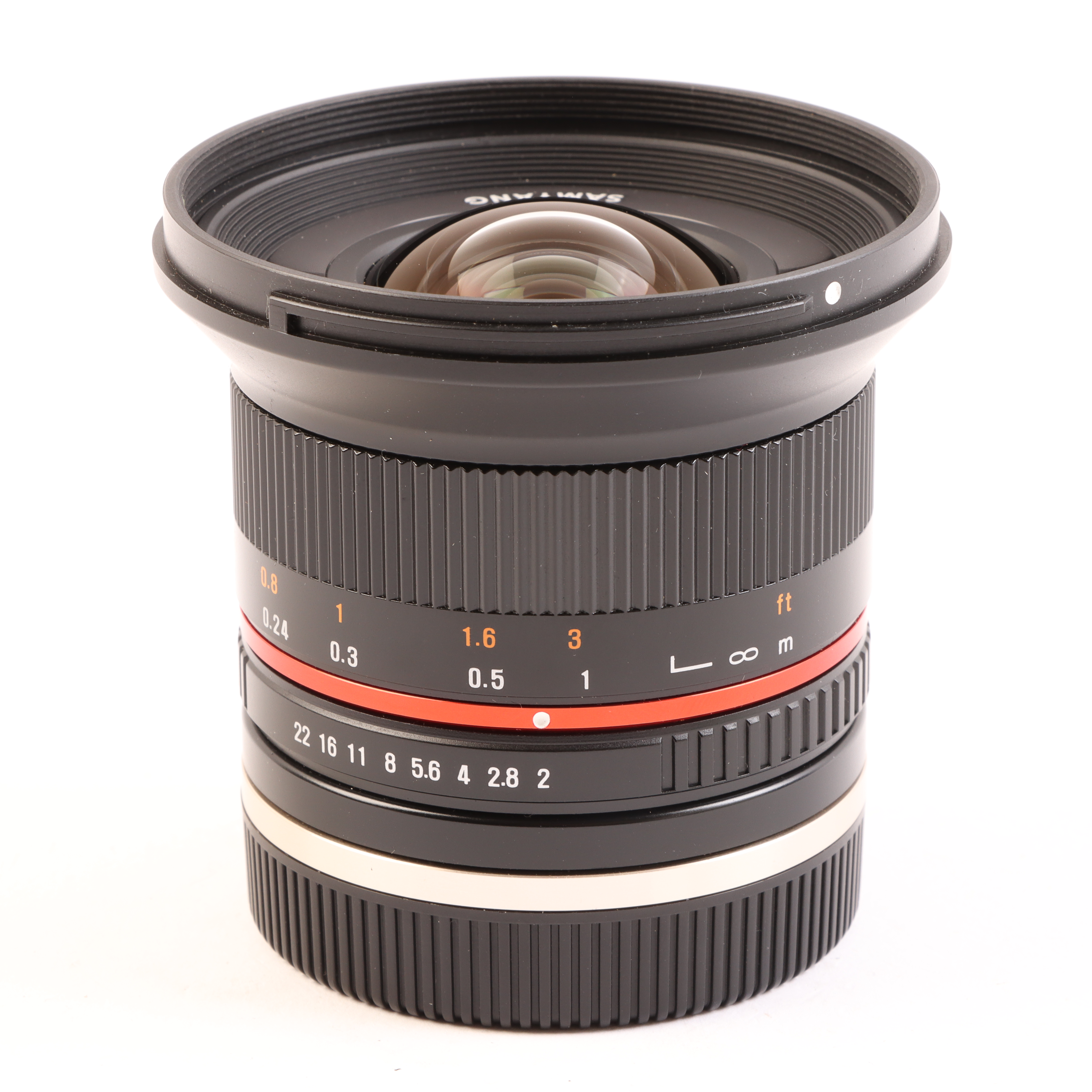 USED Samyang 12mm f2.0 NCS CS Lens - Sony E Fit - Black