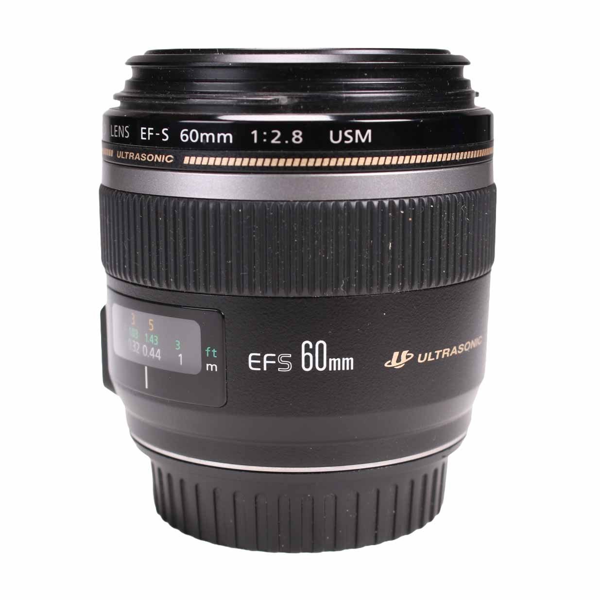 USED Canon EF-S 60mm f2.8 USM Macro Lens
