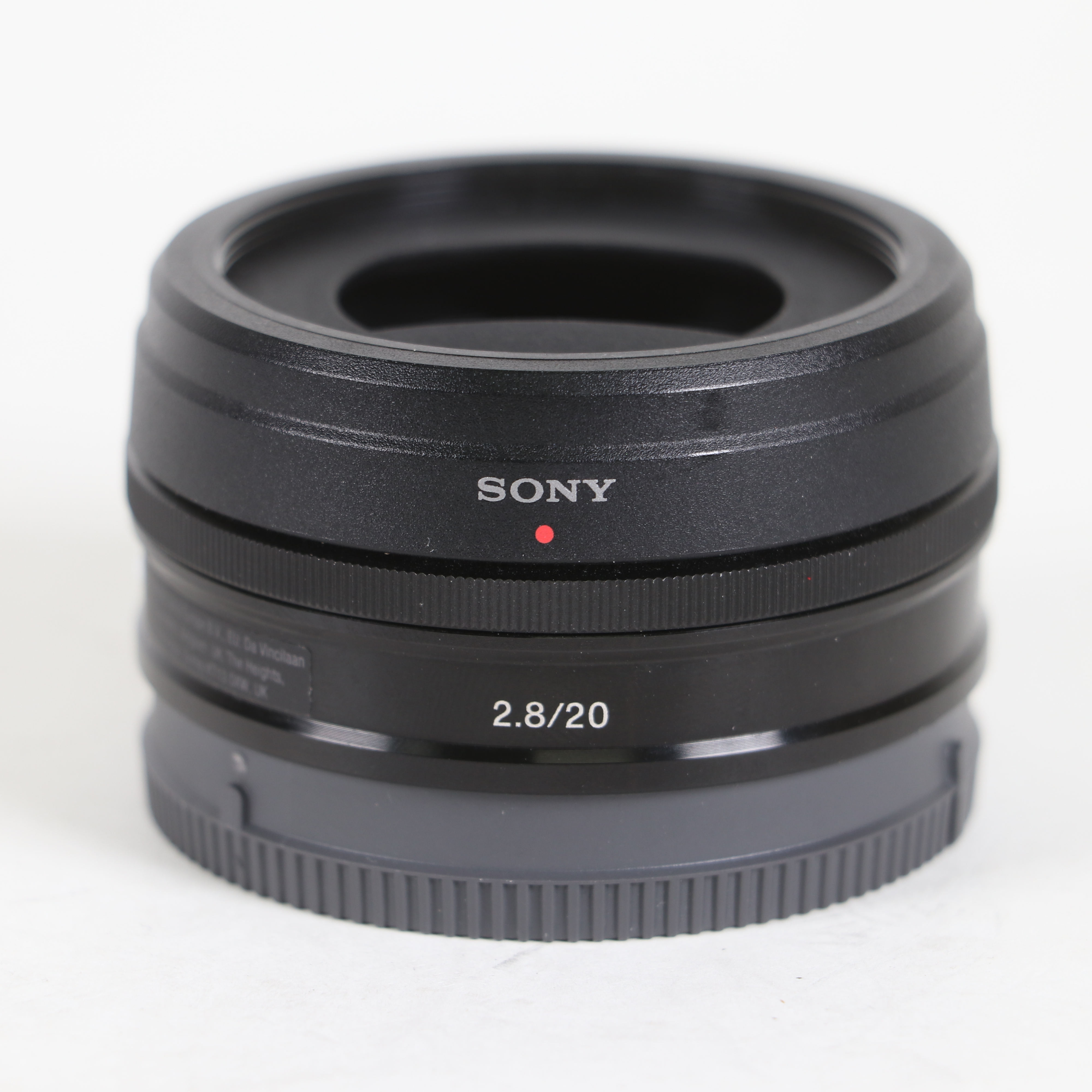 USED Sony E 20mm f2.8 Pancake Lens