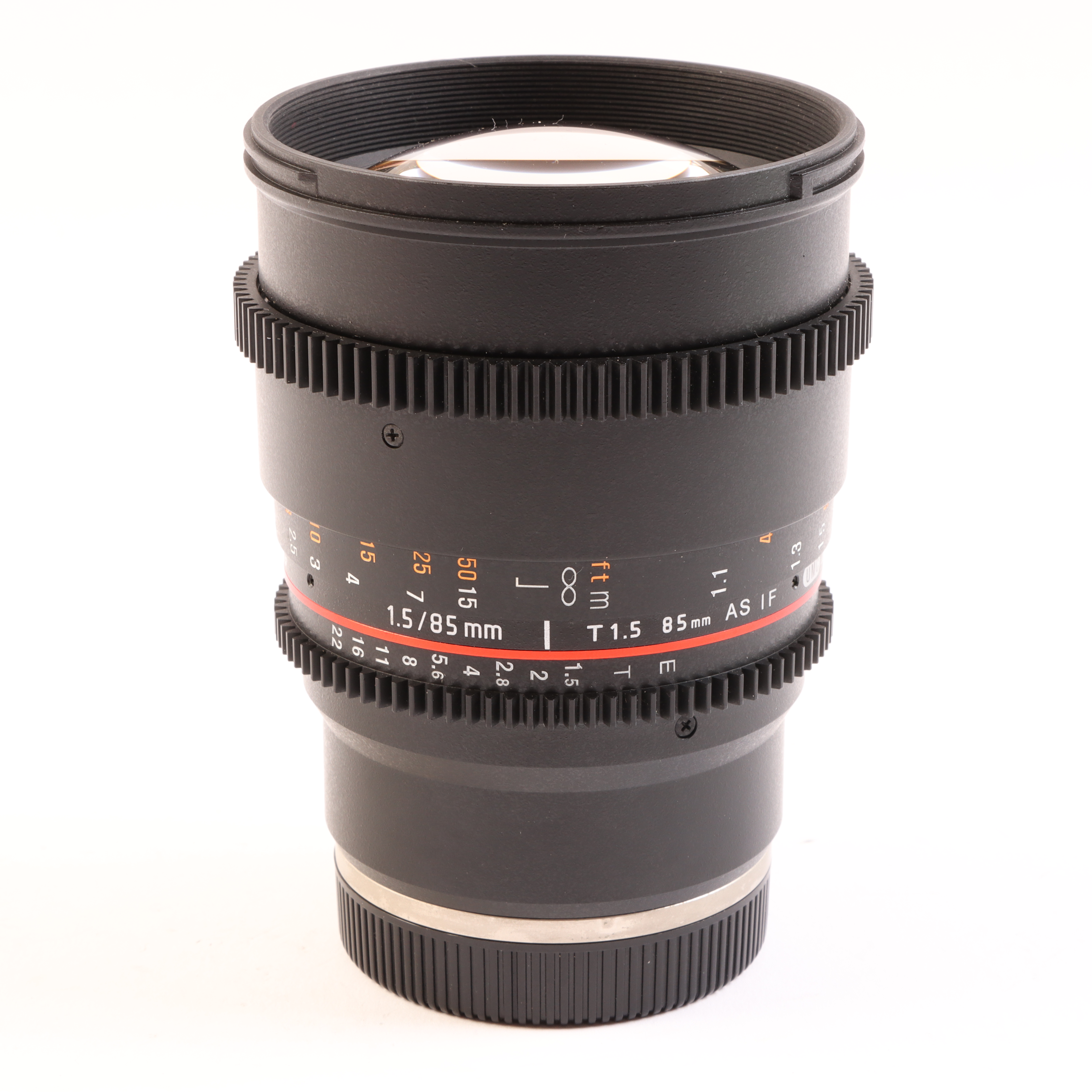 USED Samyang 85mm T1.5 AS IF UMC II Video Lens - Sony FE Mount