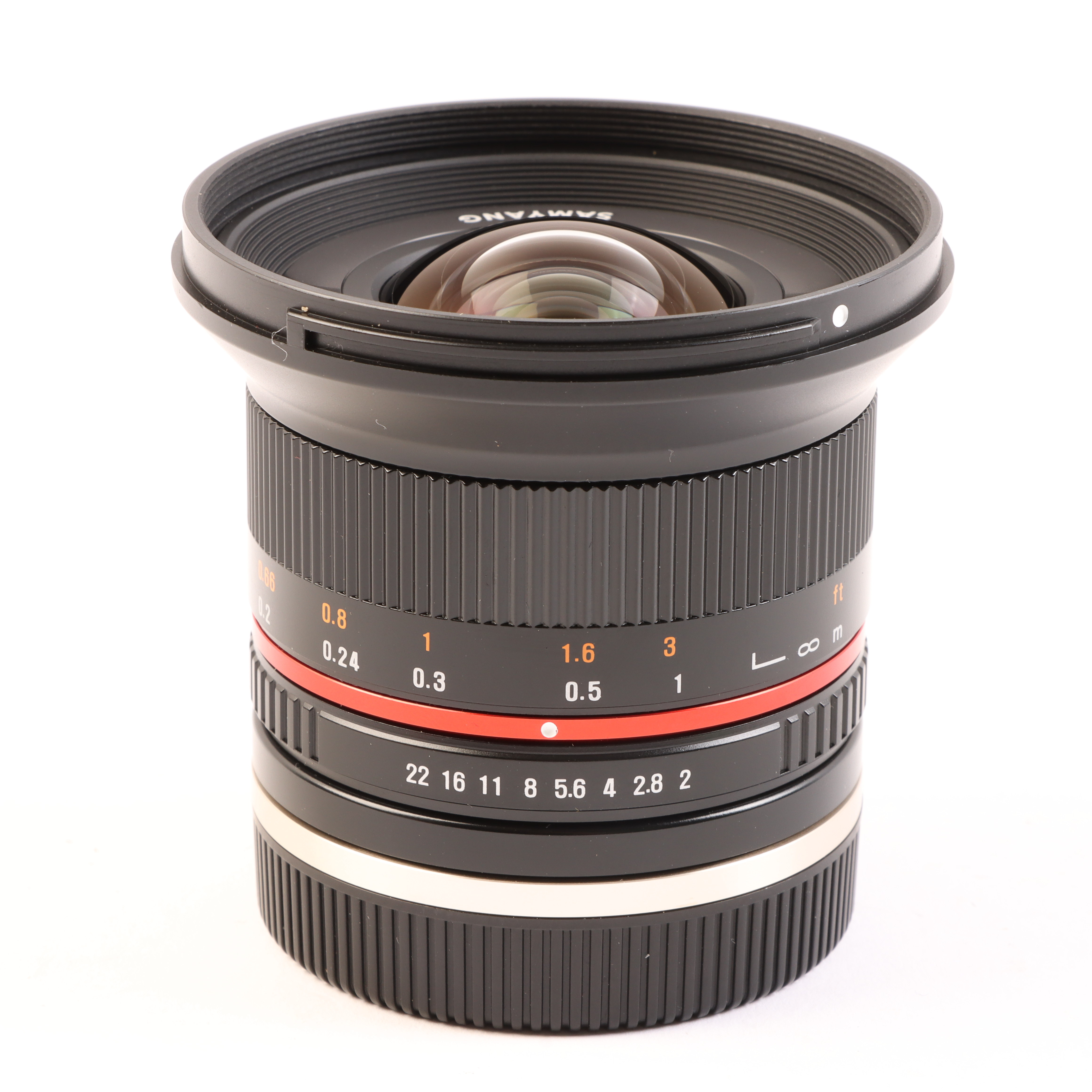 USED Samyang 12mm f2.0 NCS CS Lens - Sony E Fit - Black