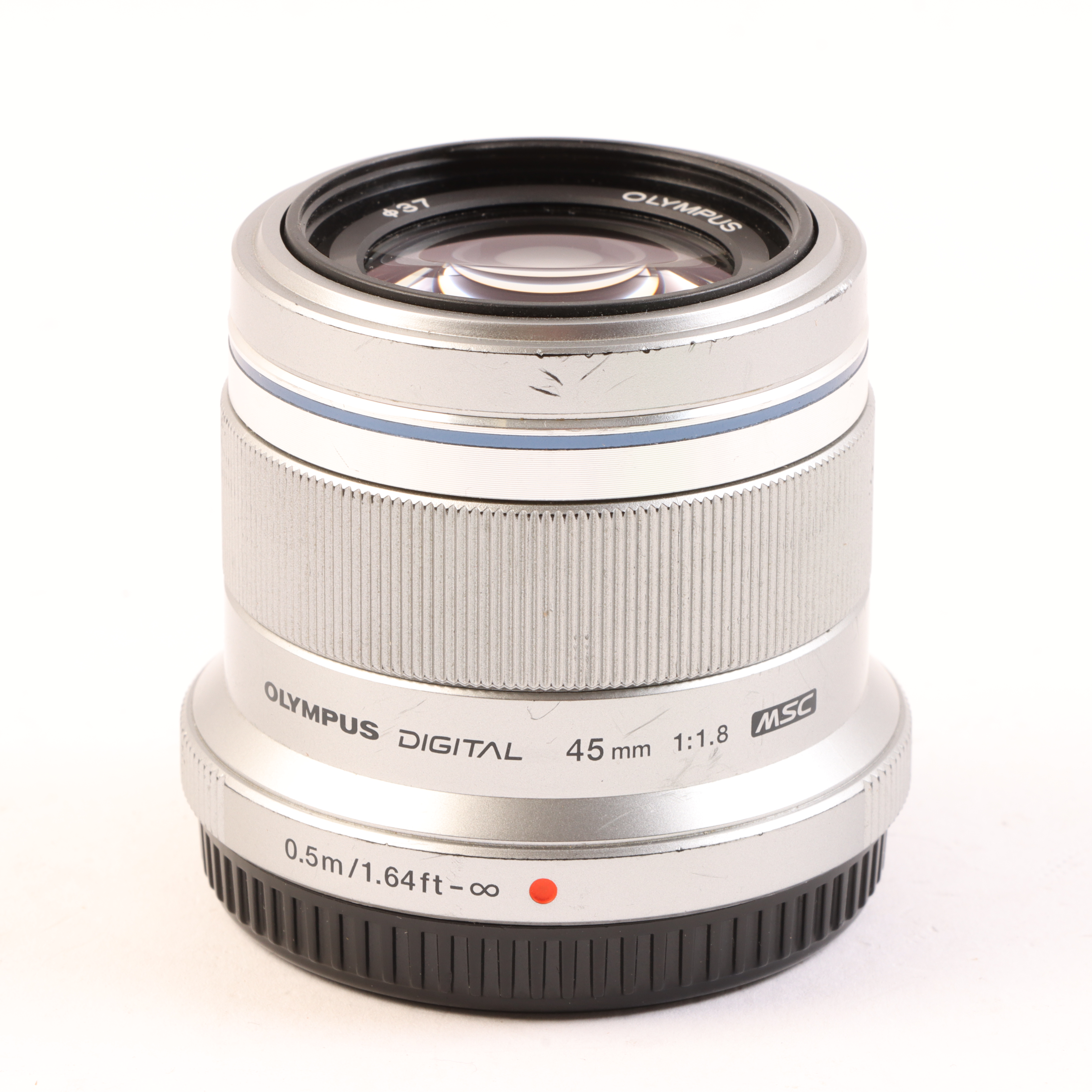 USED Olympus M.Zuiko Digital 45mm f1.8 Digital Lens - Silver | Wex ...