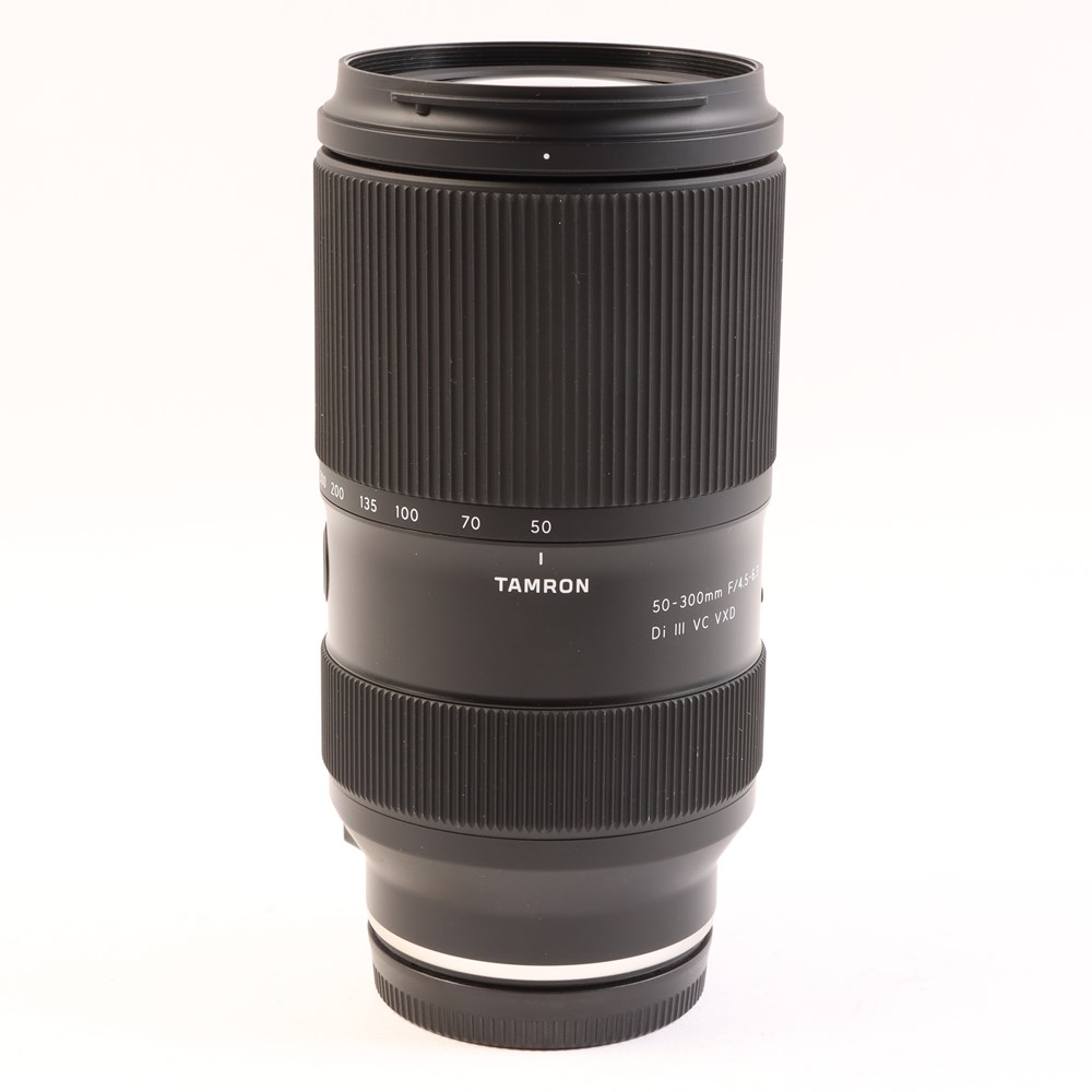 USED Tamron 50-300mm f4.5-6.3 Di III VC VXD Lens for Sony FE | Wex ...