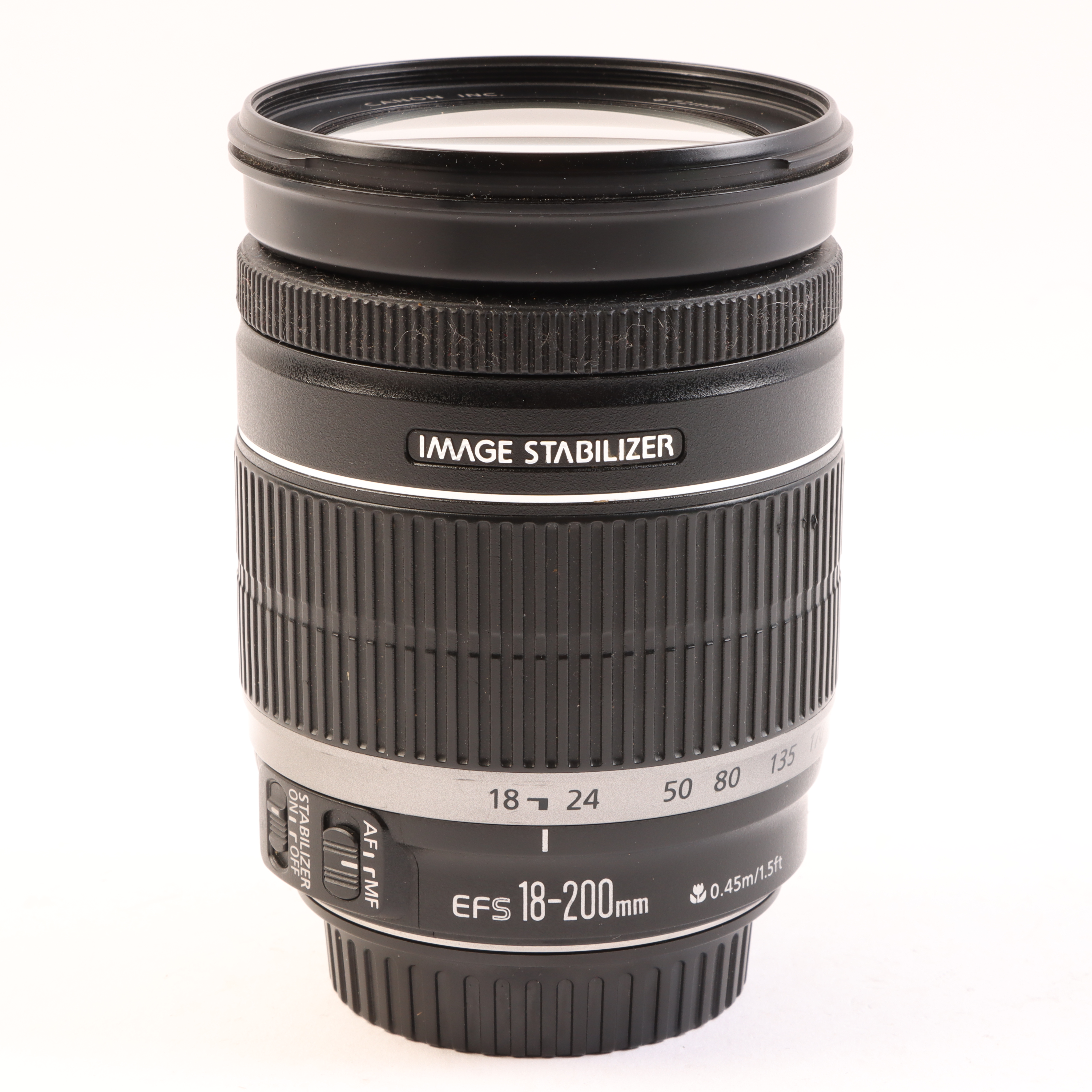 USED Canon EF-S 18-200mm f3.5-5.6 IS Lens