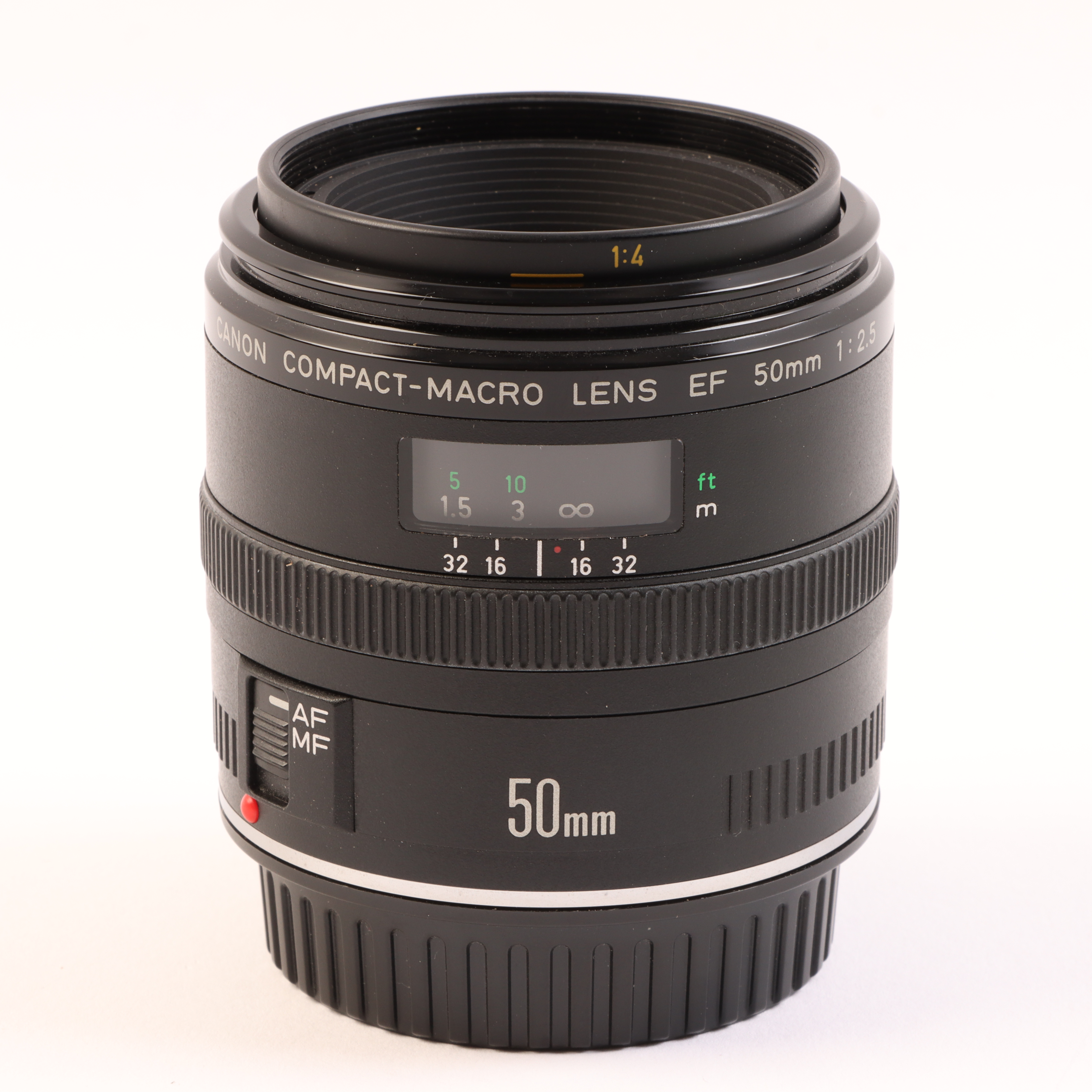 USED Canon EF 50mm f2.5 Macro Lens