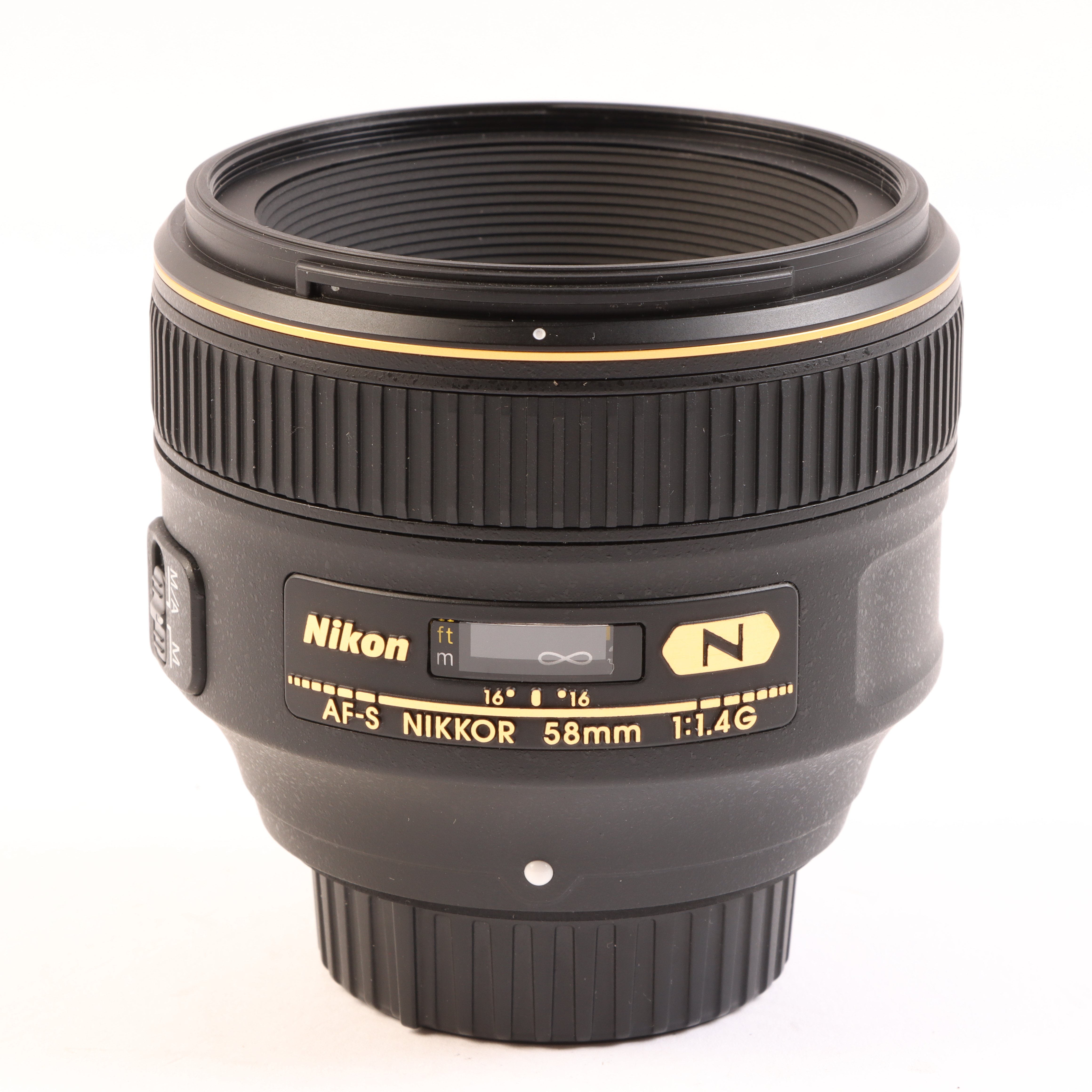 USED Nikon 58mm f1.4 G AF-S Lens