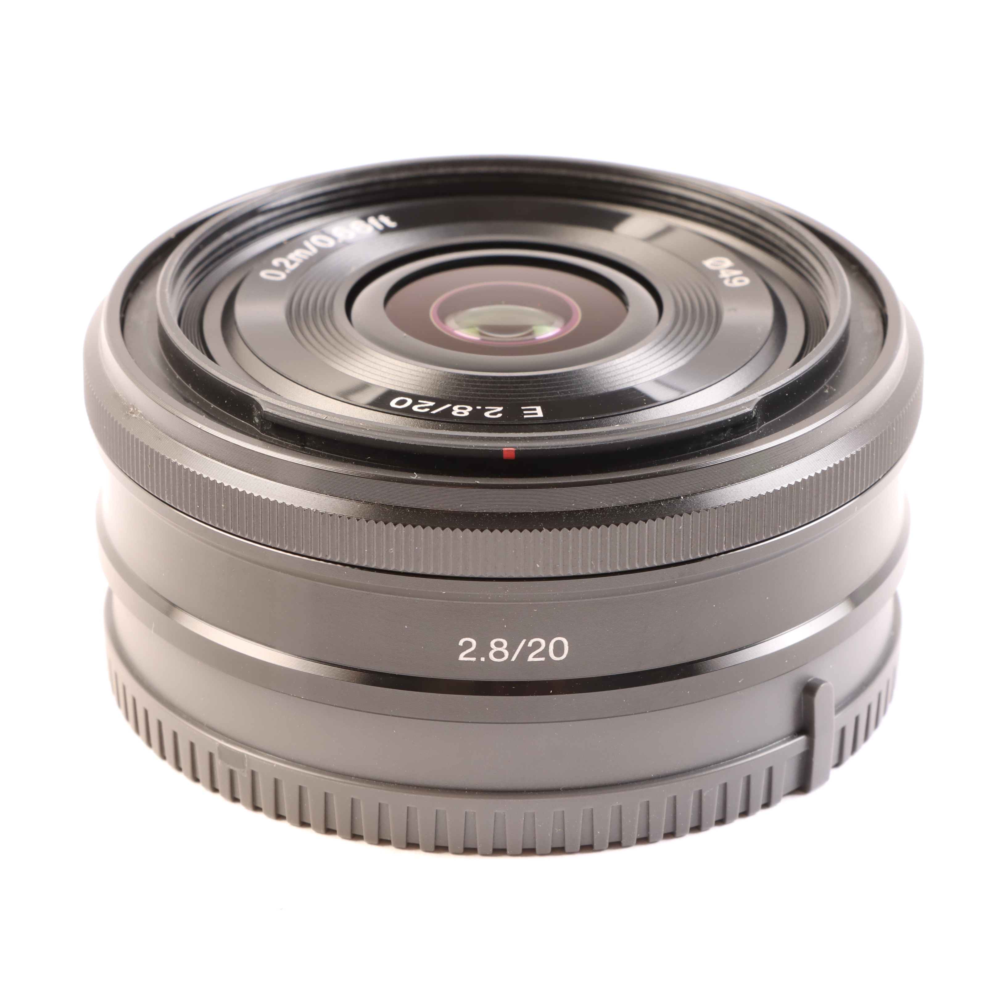 Sony E 20mm f2.8 Pancake Lens | Wex Photo Video