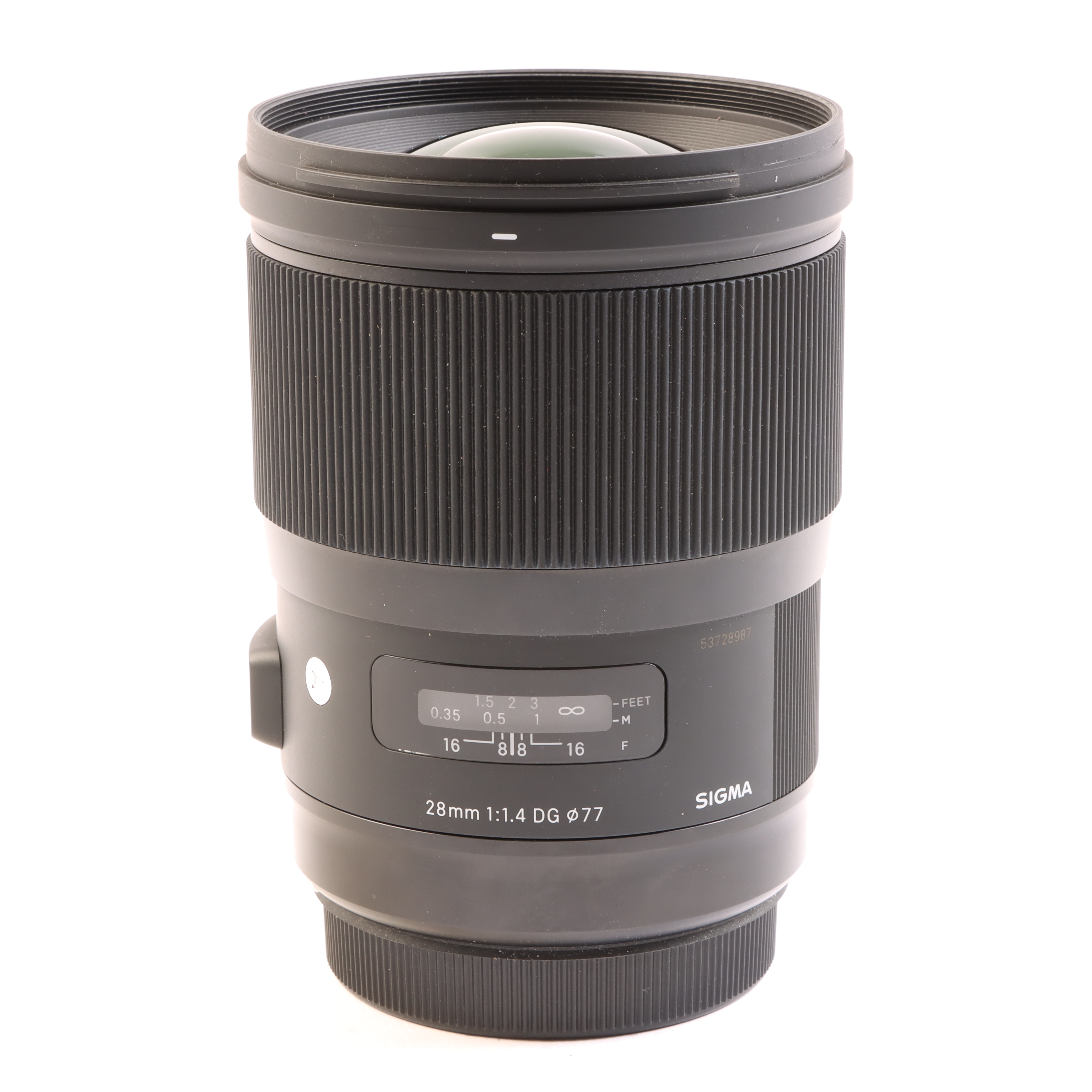 USED Sigma 28mm f1.4 DG HSM Art Lens for Canon EF