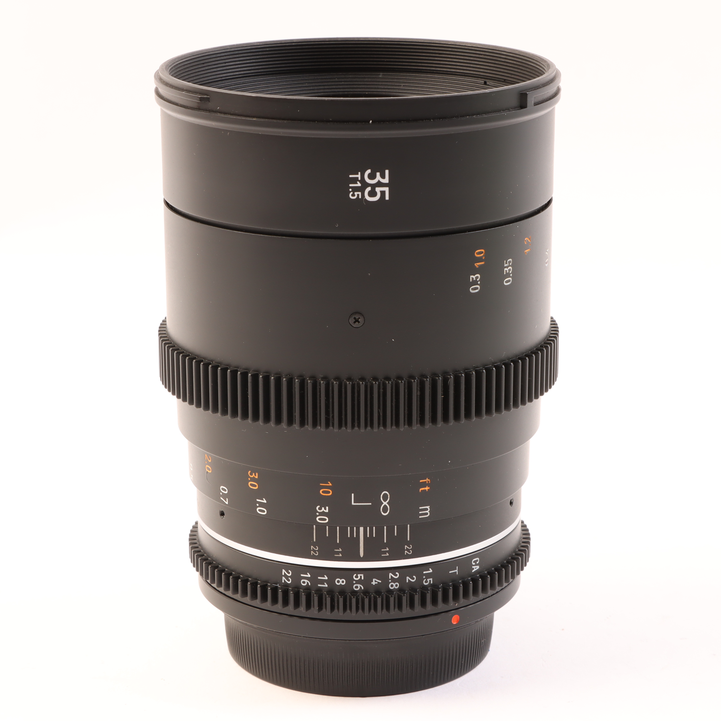 USED Samyang VDSLR 35mm T1.5 MK2 Lens for Canon EF